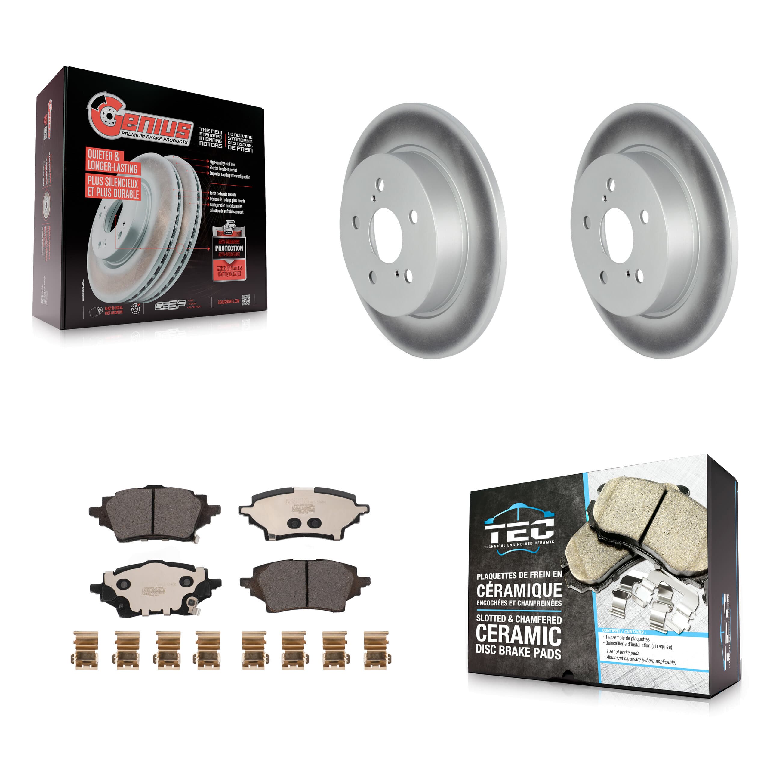 Transit Auto - KGT-103119 - Rear Disc Brake Kits image 1