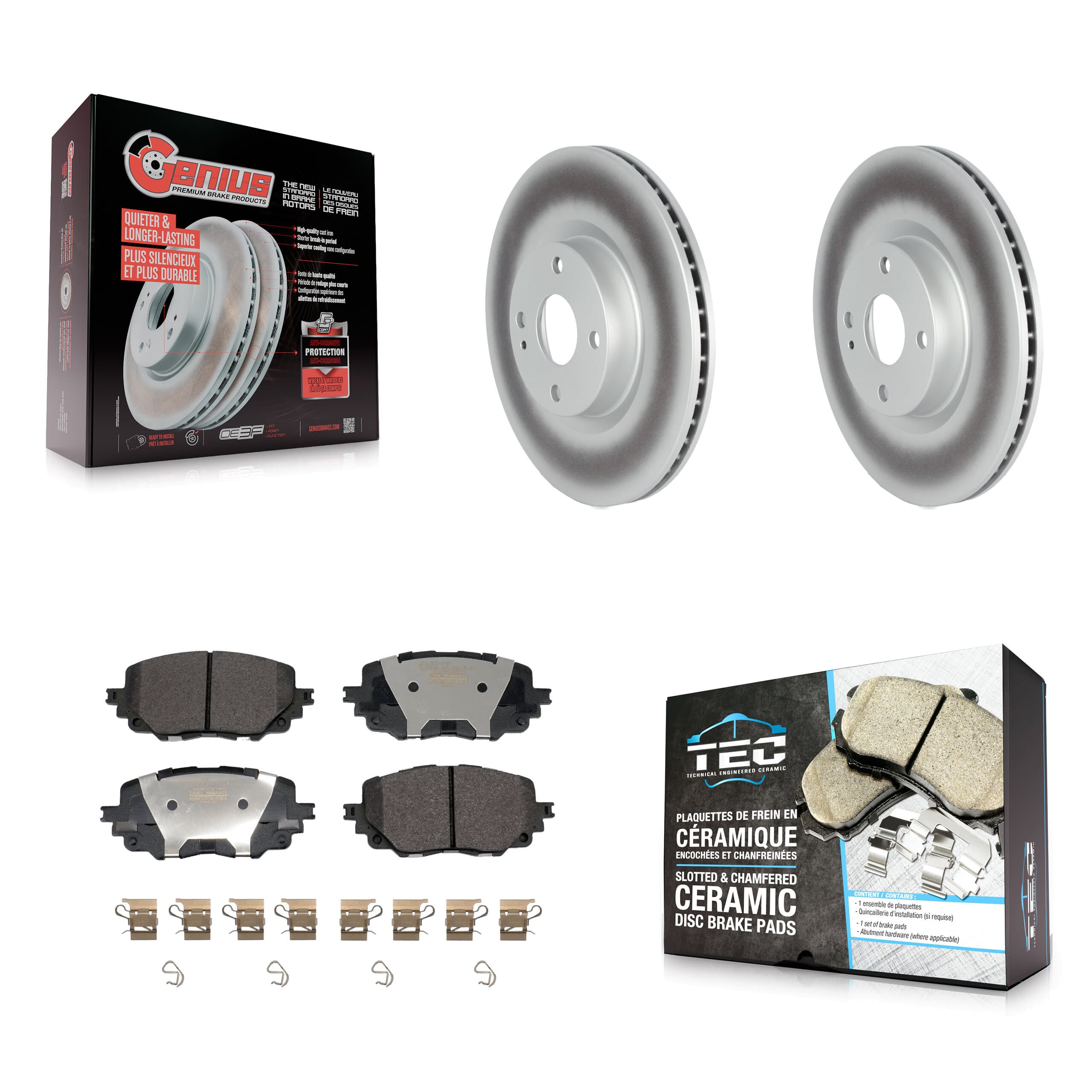 Transit Auto - KGT-103156 - Front Disc Brake Kits image 1