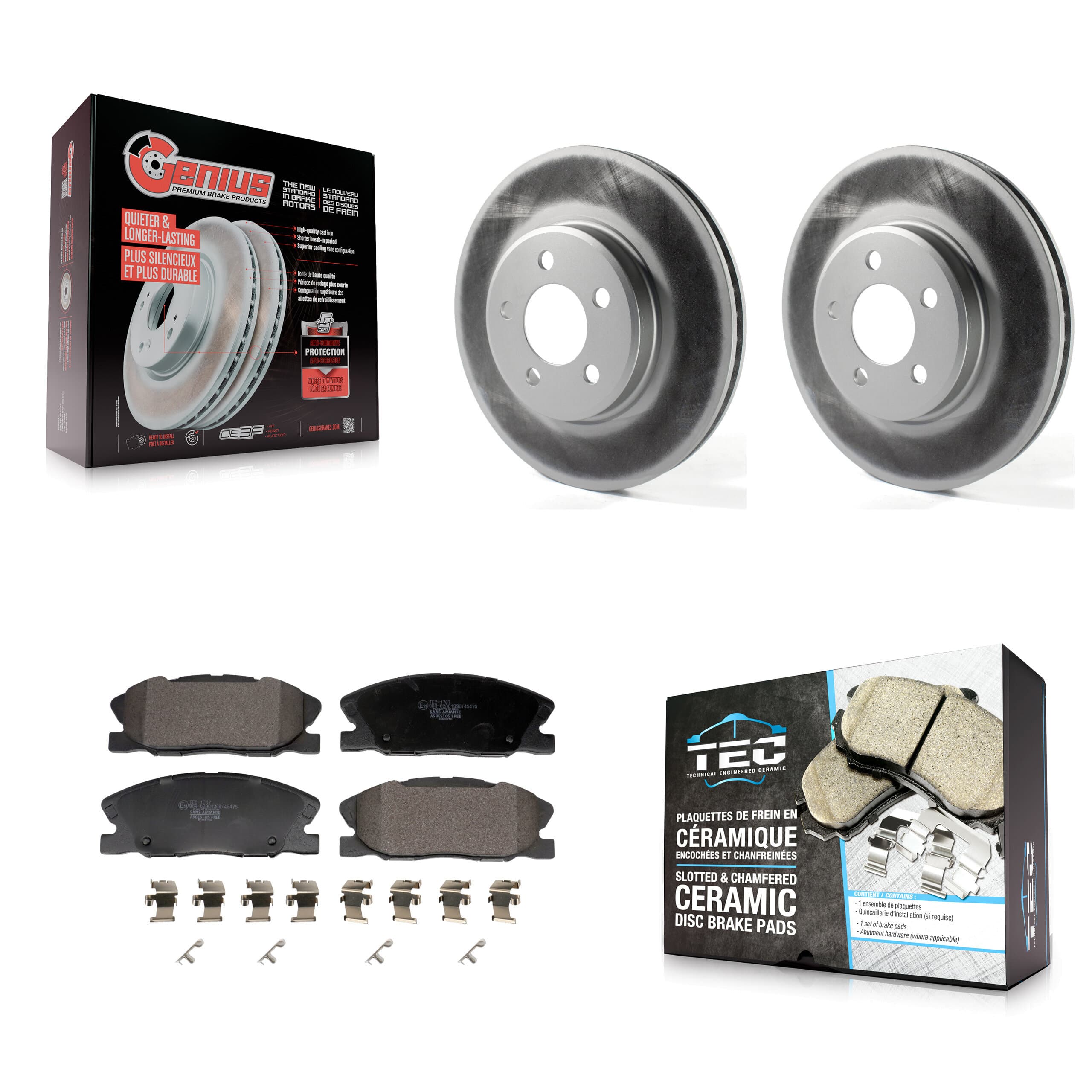 Transit Auto - KGT-103157 - Front Disc Brake Kits image 1
