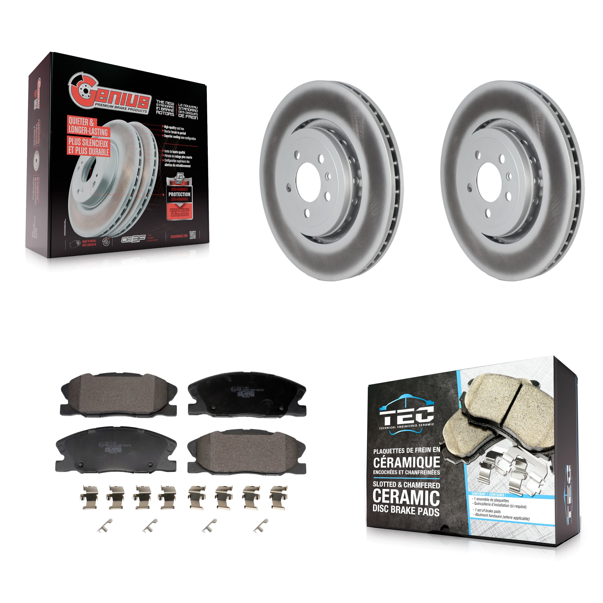 Transit Auto - KGT-103158 - Front Disc Brake Kits image 1
