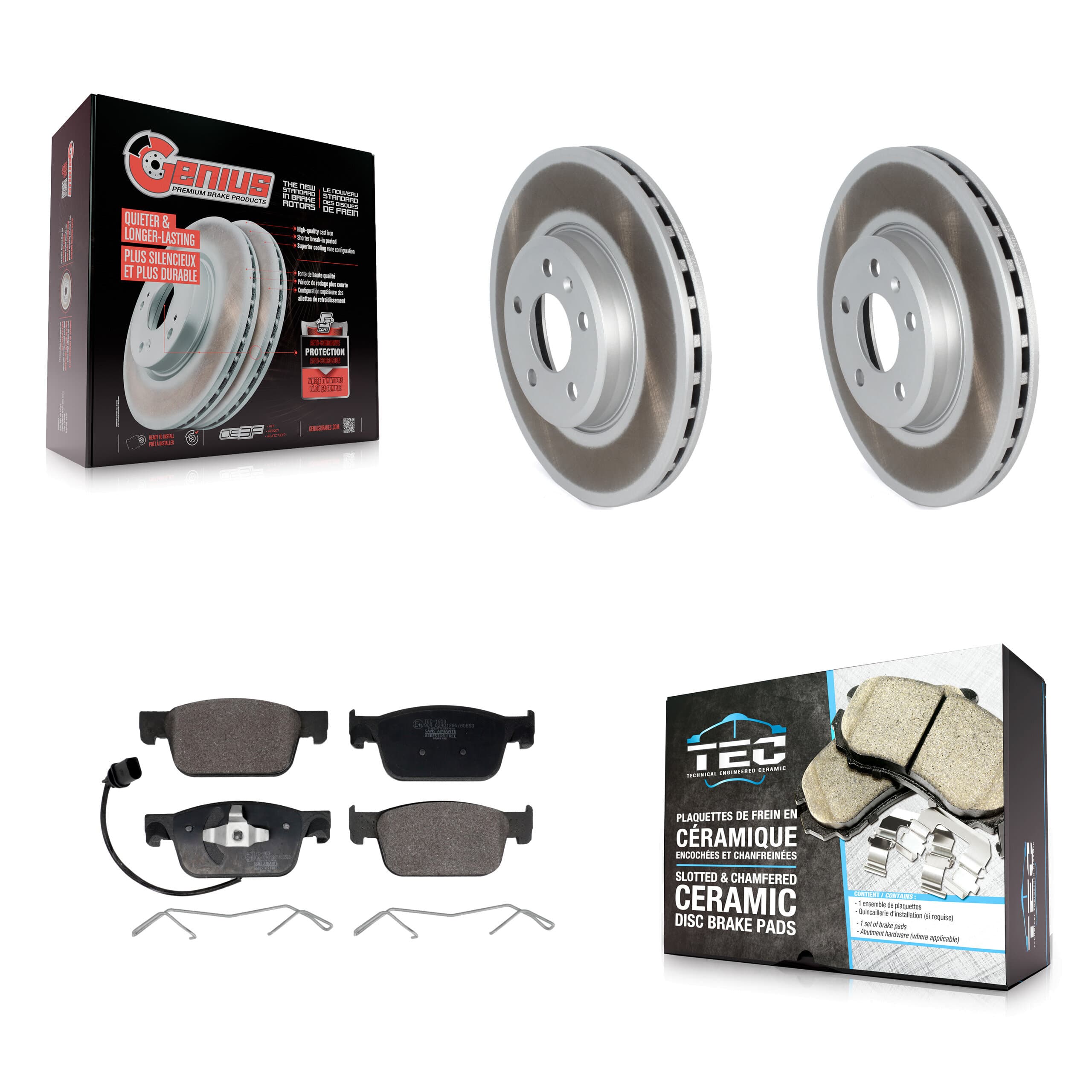 Transit Auto - KGT-103163 - Front Disc Brake Kits image 1