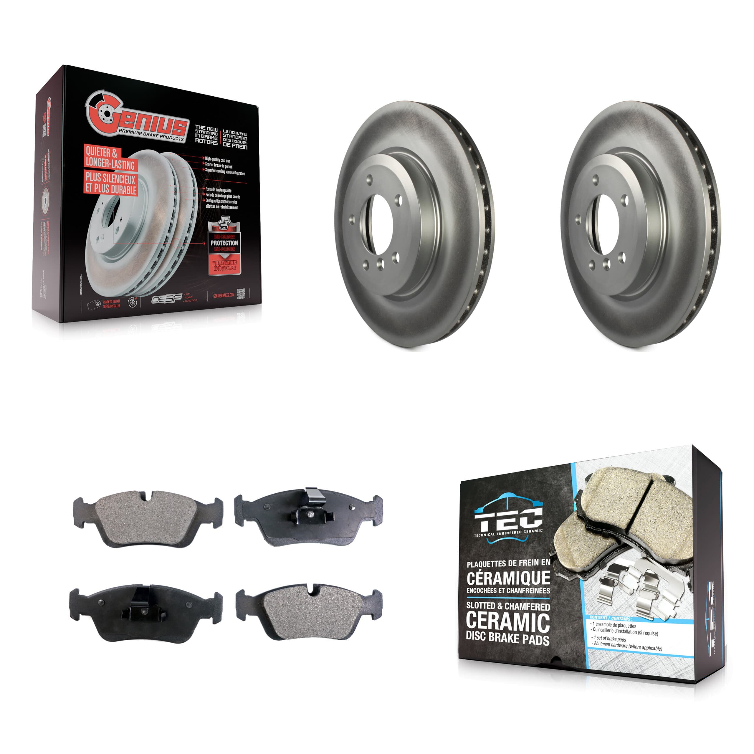 Transit Auto - KGT-103164 - Front Disc Brake Kits image 1