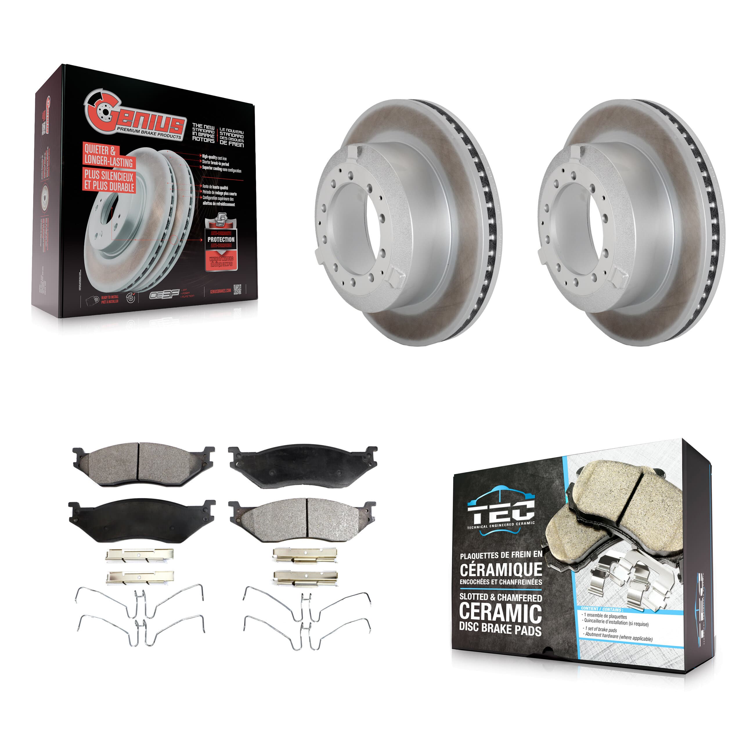 Transit Auto - KGT-103194 - Rear Disc Brake Kits image 1