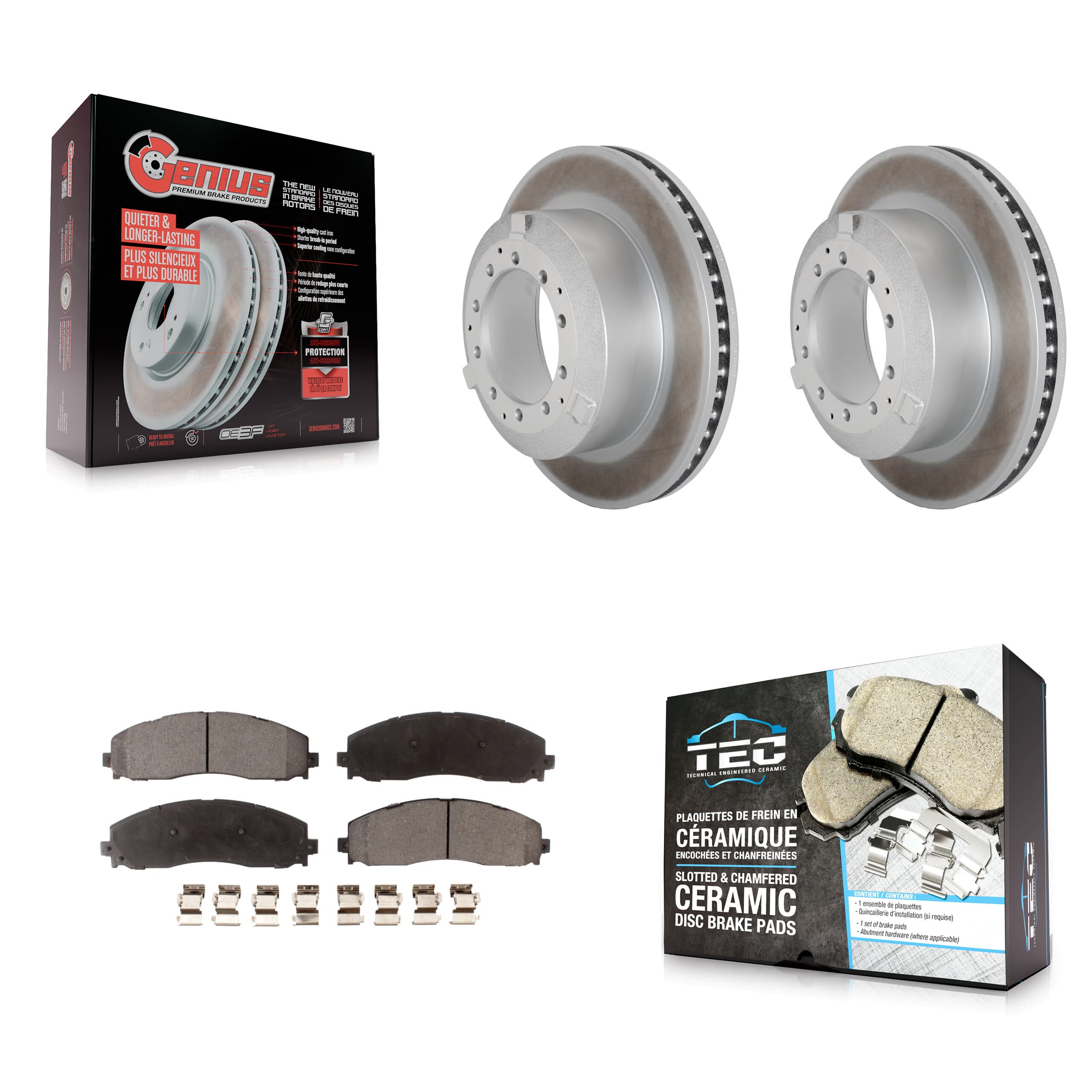 Transit Auto - KGT-103195 - Rear Disc Brake Kits image 1