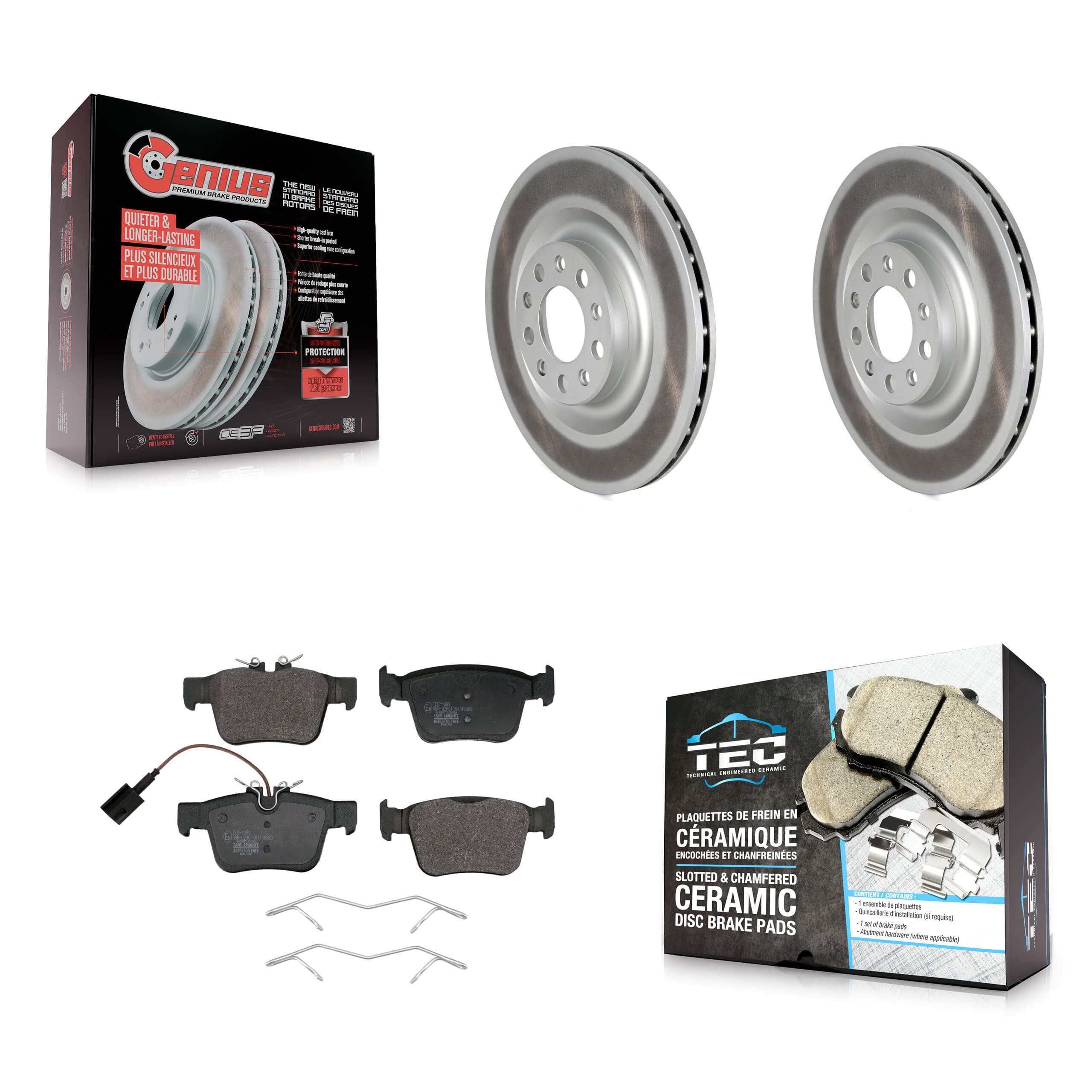 Transit Auto - KGT-103273 - Rear Disc Brake Kits image 1