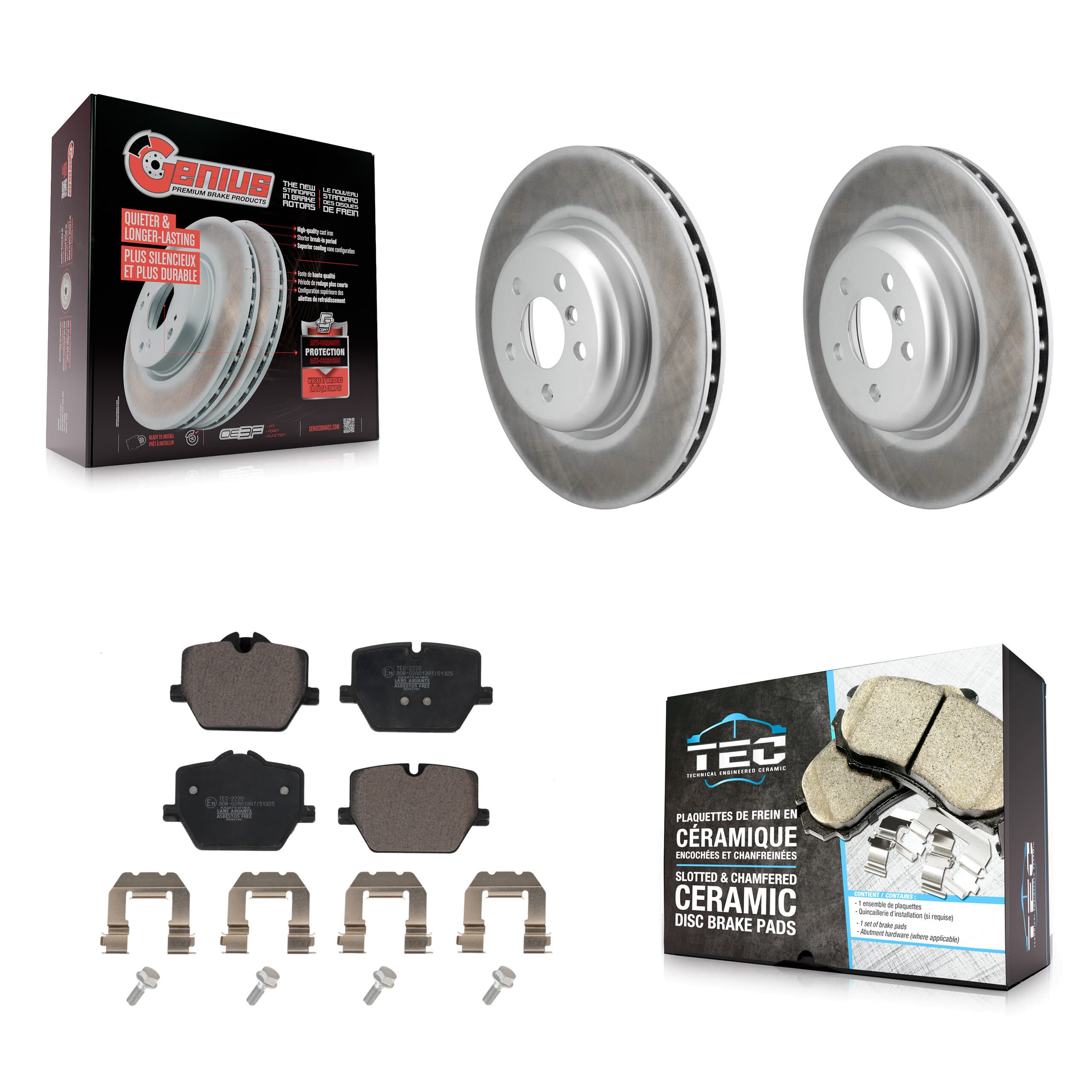 Transit Auto - KGT-103289 - Rear Disc Brake Kits image 1
