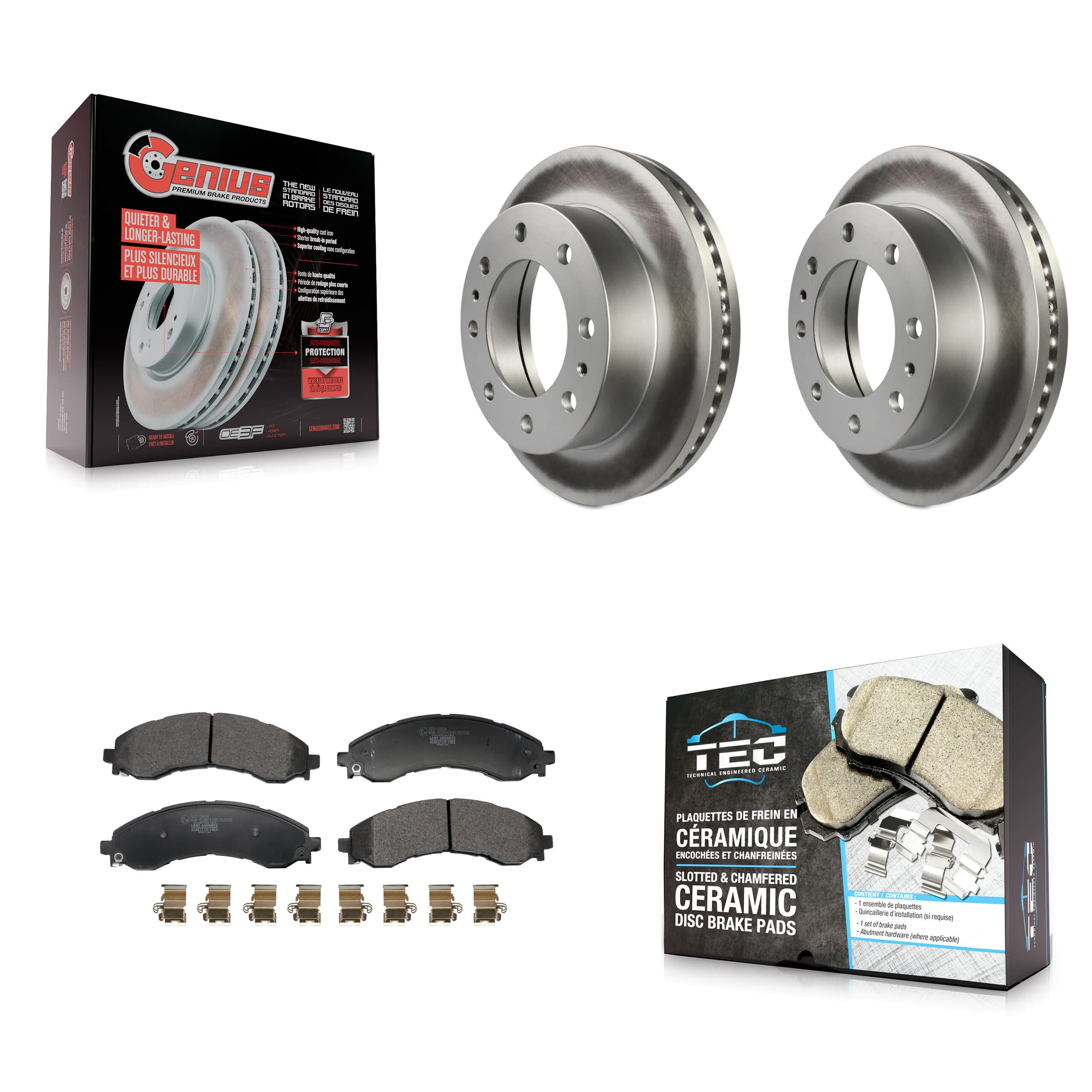 Transit Auto - KGT-103435 - Front Disc Brake Kits image 1