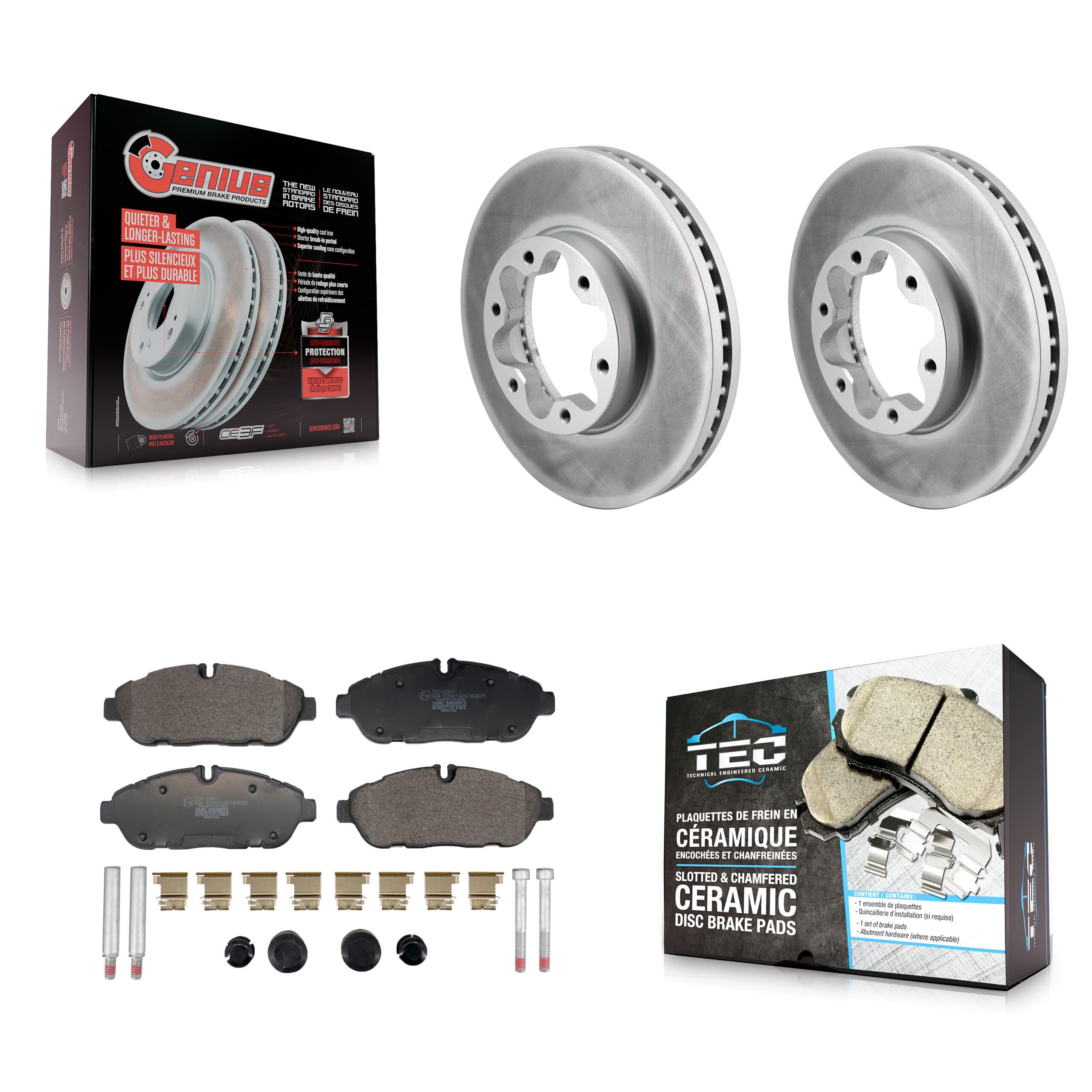 Transit Auto - KGT-103440 - Front Disc Brake Kits image 1