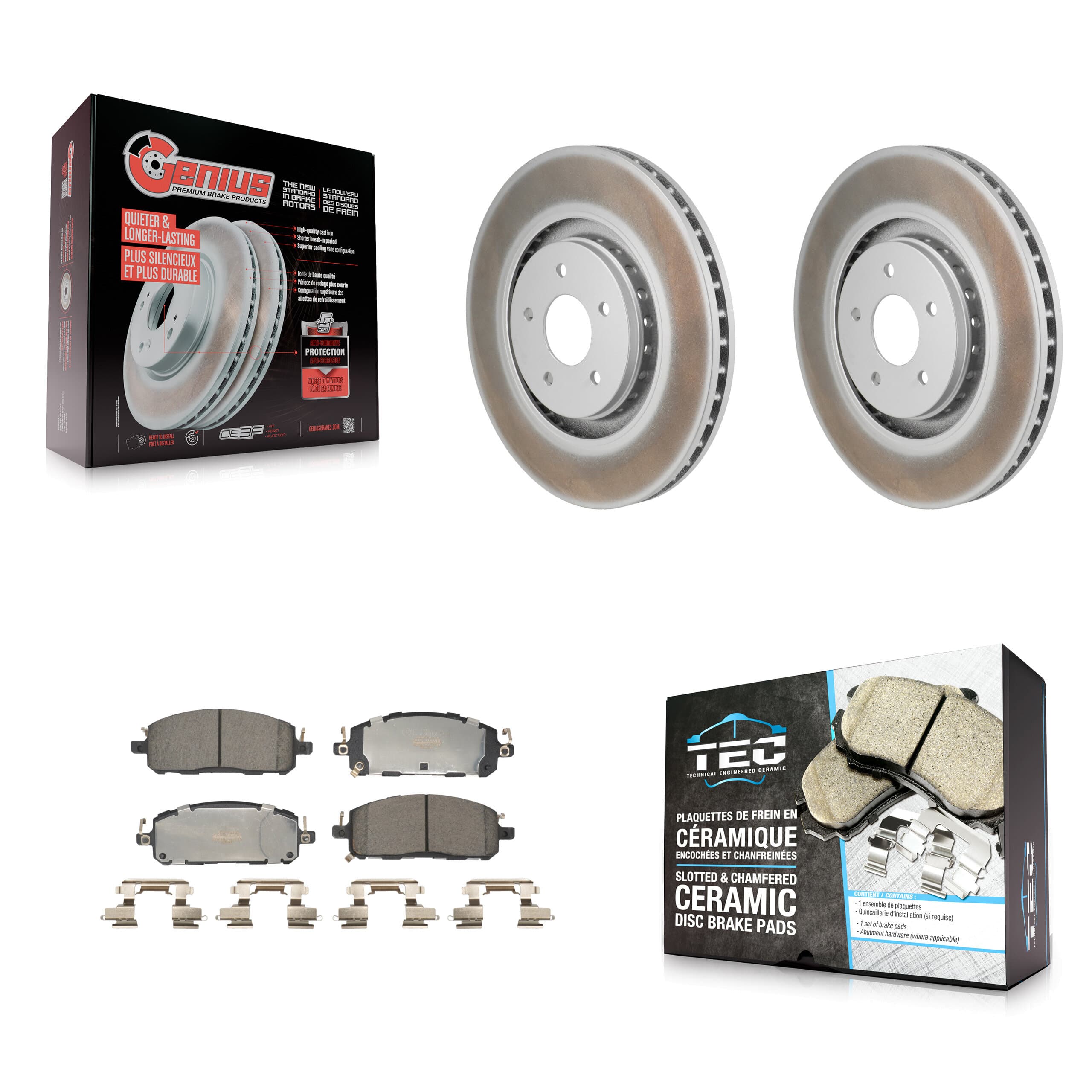 Transit Auto - KGT-103454 - Front Disc Brake Kits image 1