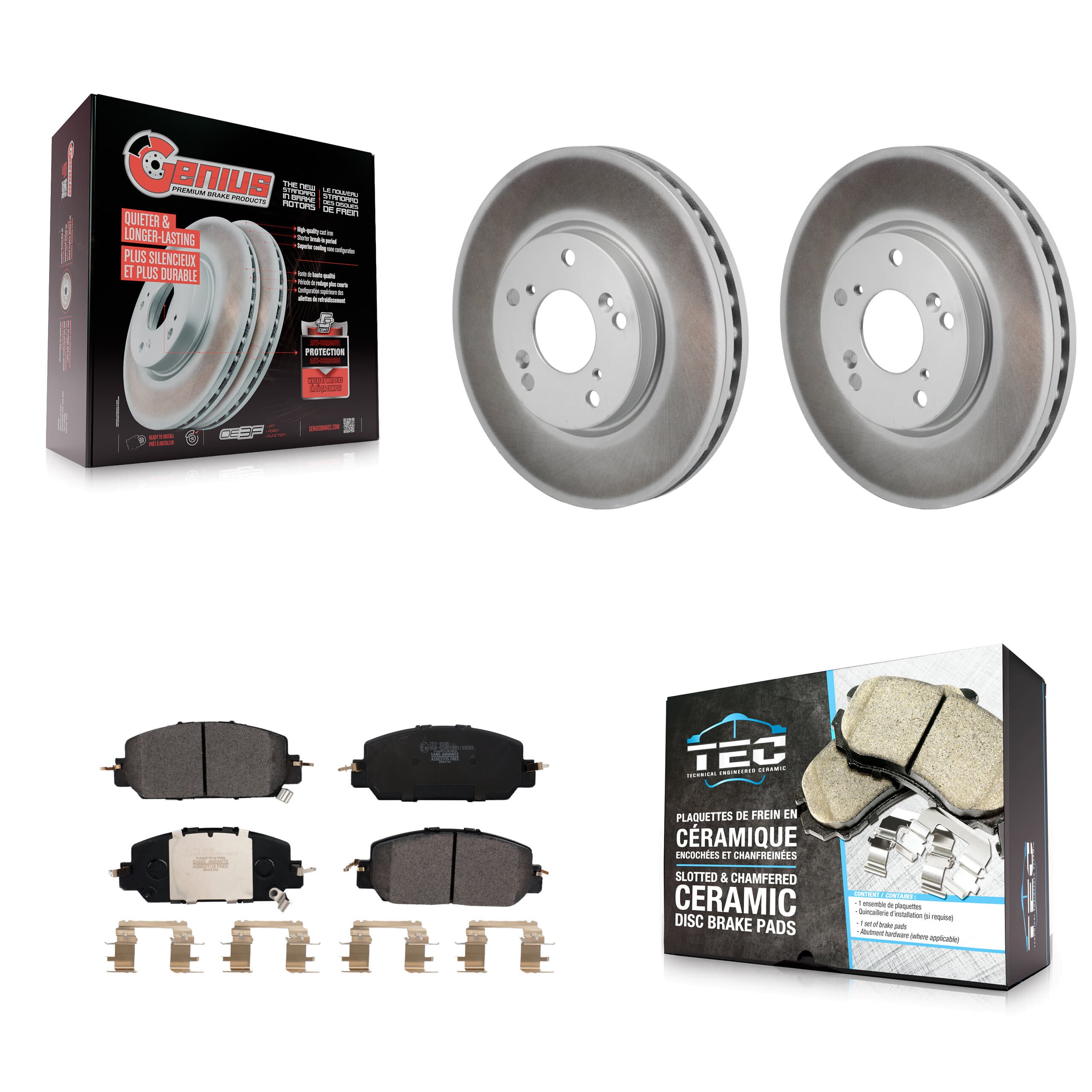 Transit Auto - KGT-103467 - Front Disc Brake Kits image 1