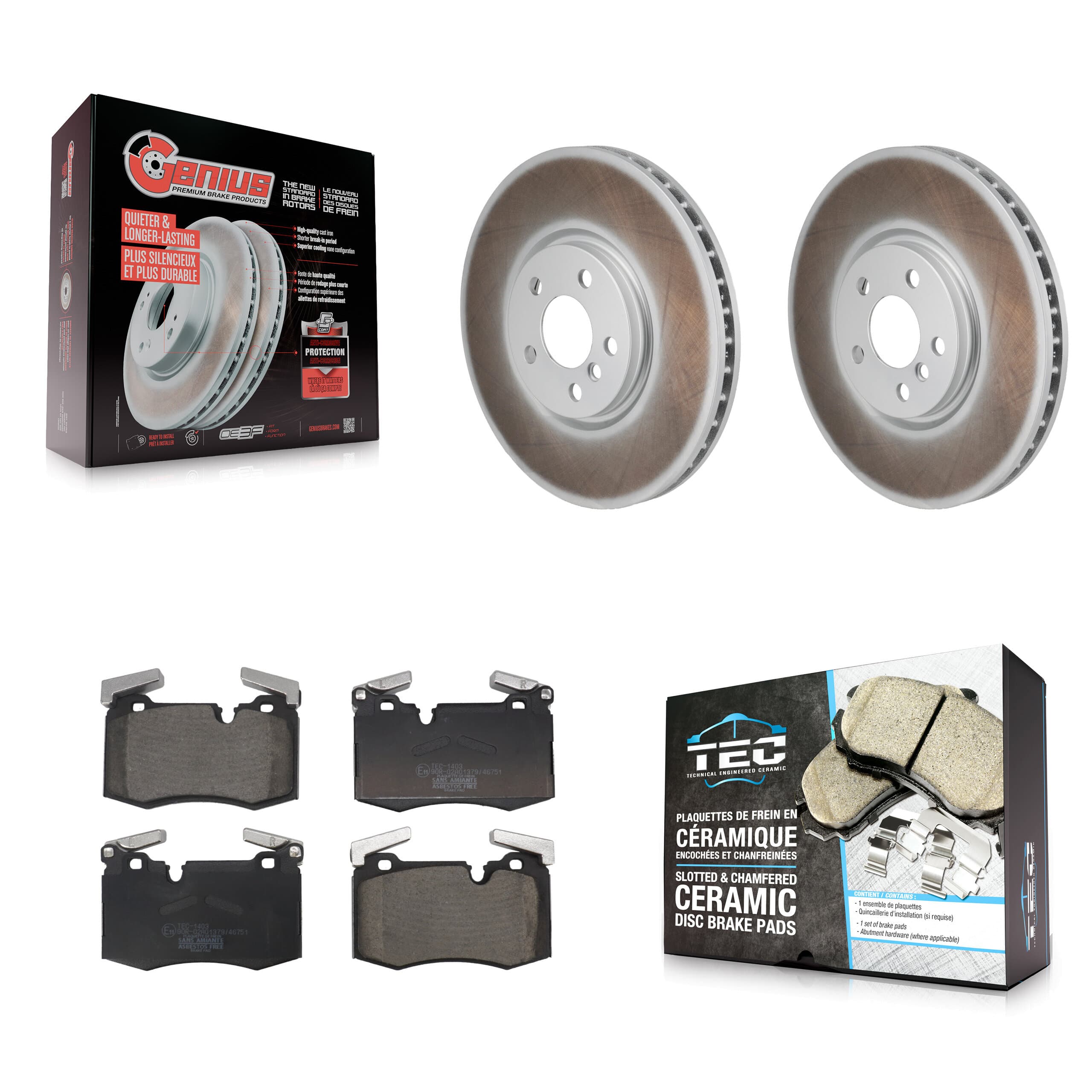 Transit Auto - KGT-103469 - Front Disc Brake Kits image 1