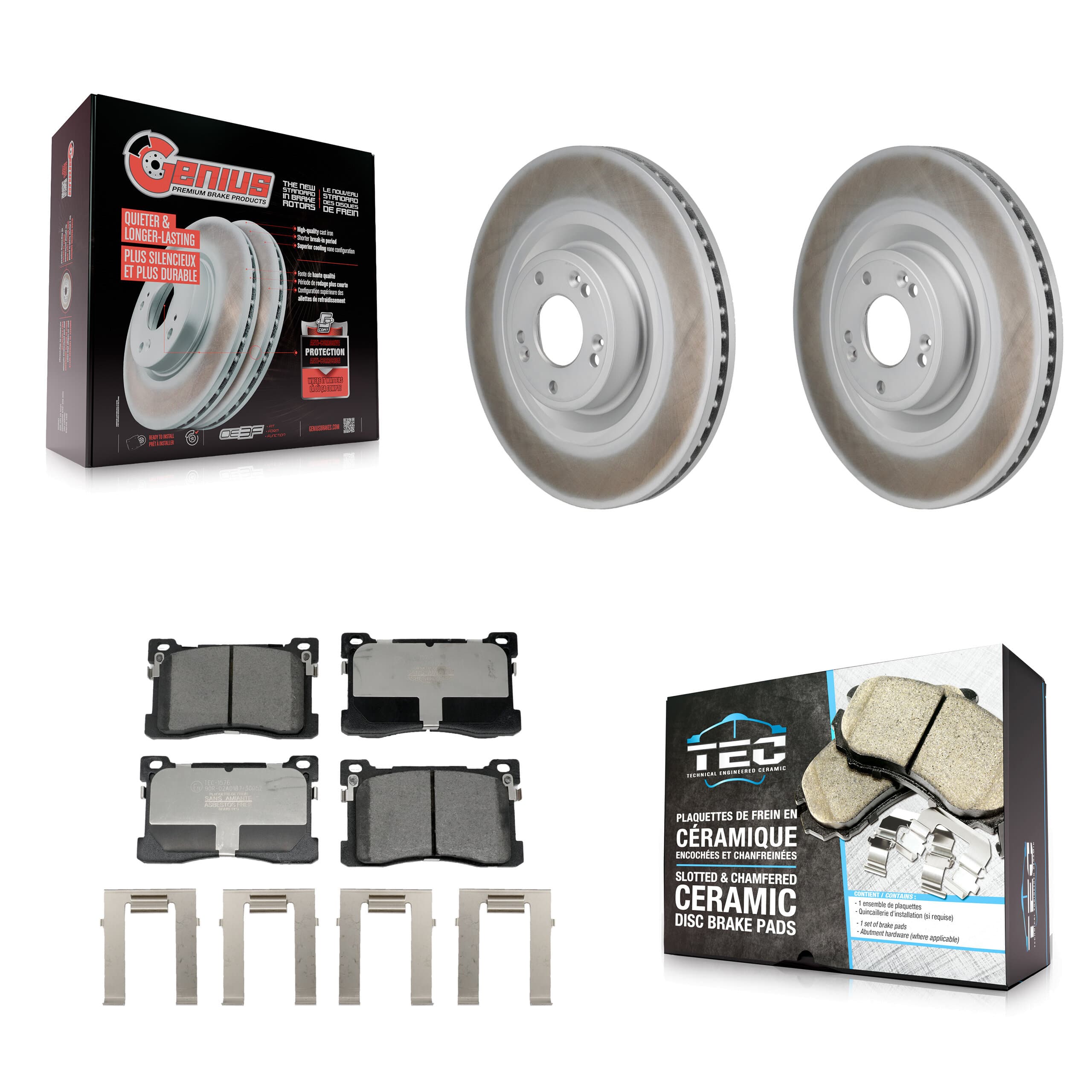 Transit Auto - KGT-103472 - Front Disc Brake Kits image 1