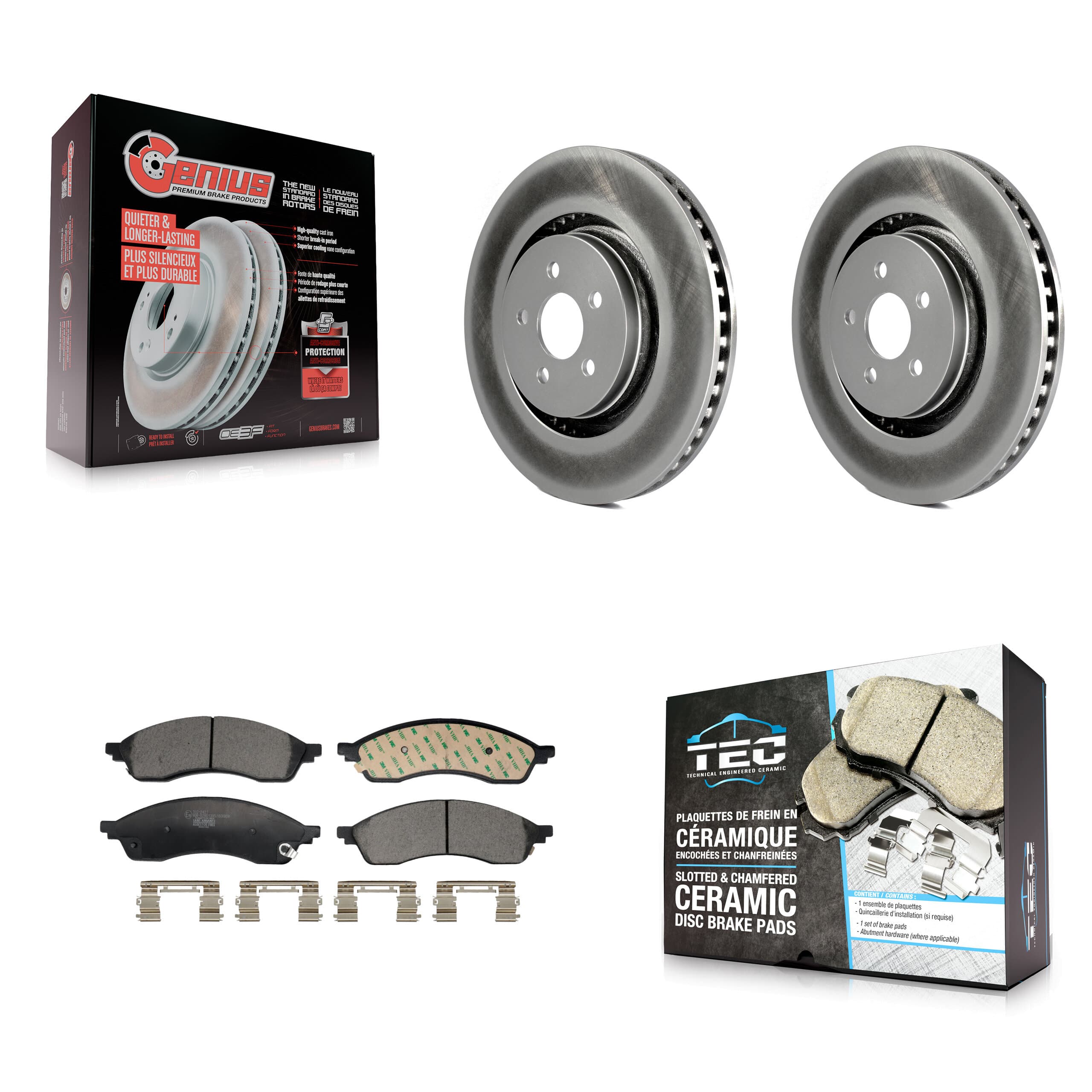 Transit Auto - KGT-103480 - Front Disc Brake Kits image 1