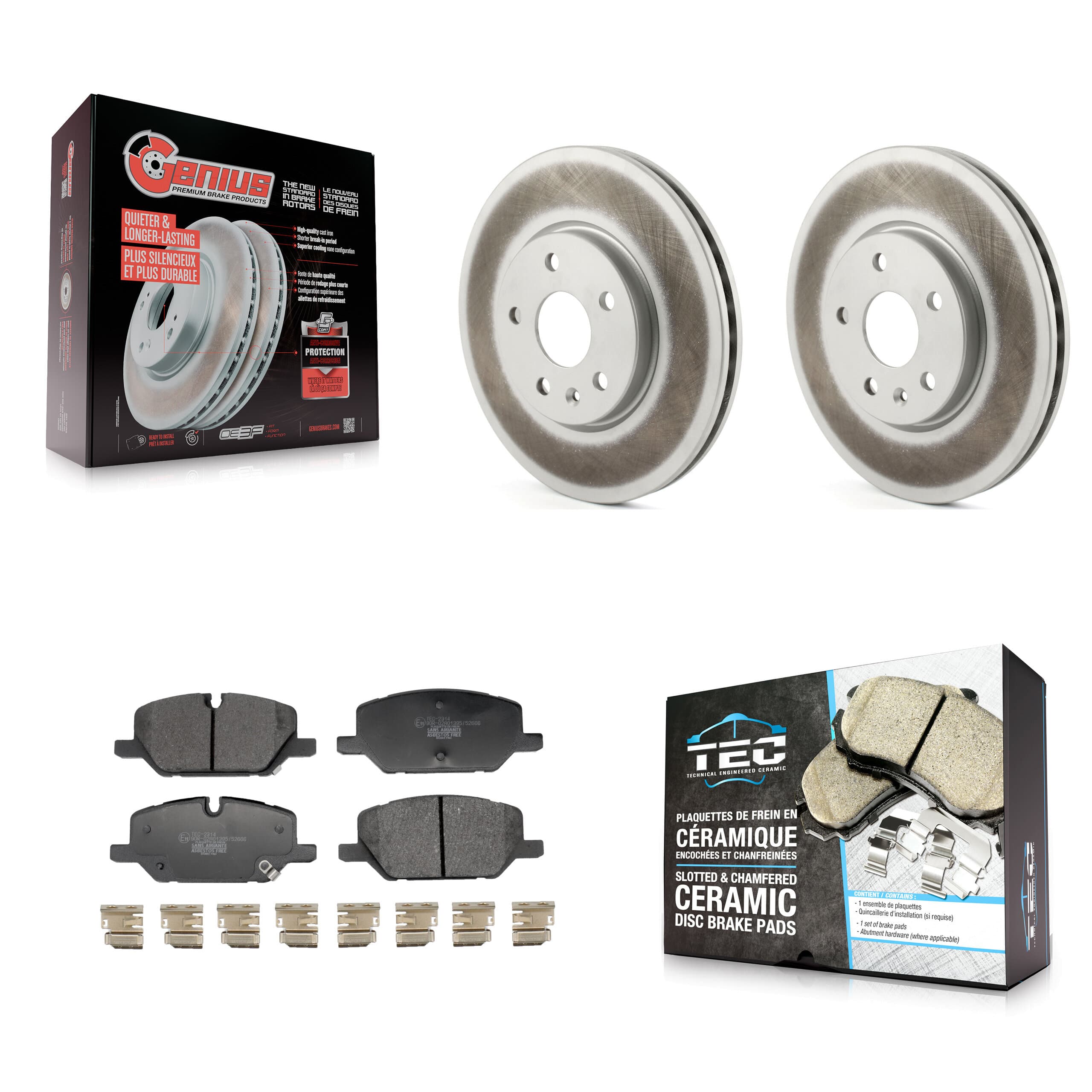 Transit Auto - KGT-103483 - Front Disc Brake Kits image 1