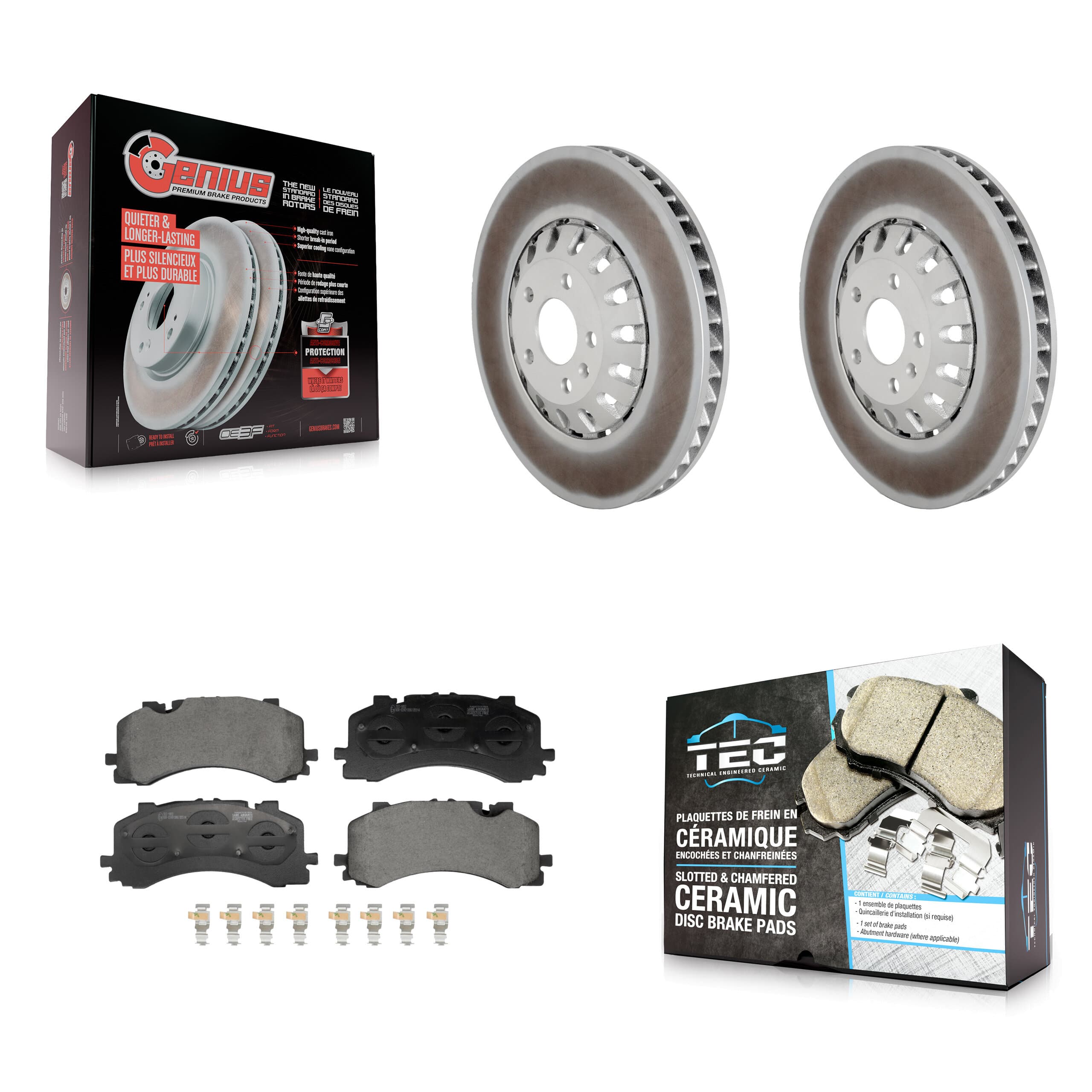 Transit Auto - KGT-103484 - Front Disc Brake Kits image 1