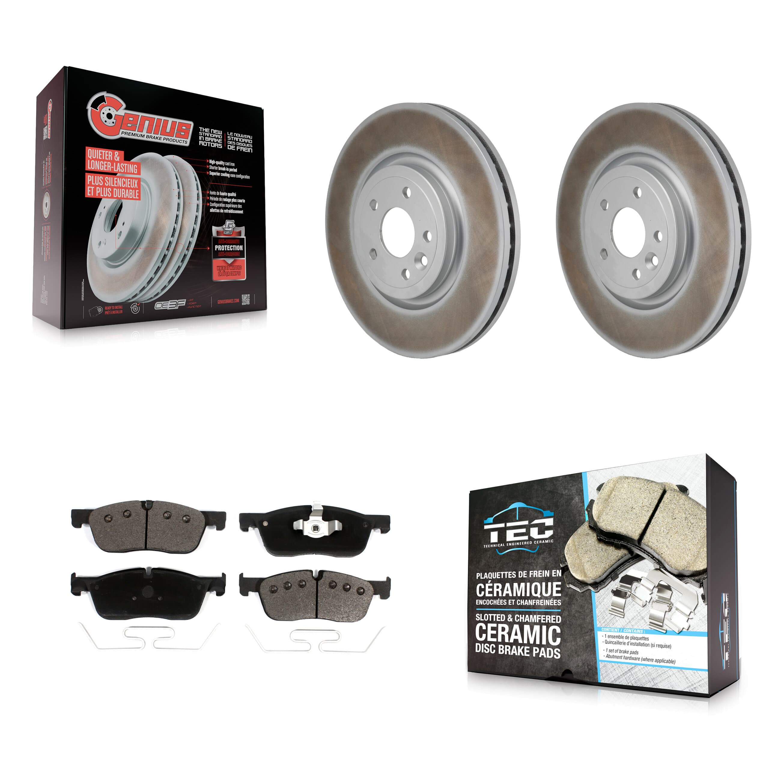 Transit Auto - KGT-103485 - Front Disc Brake Kits image 1
