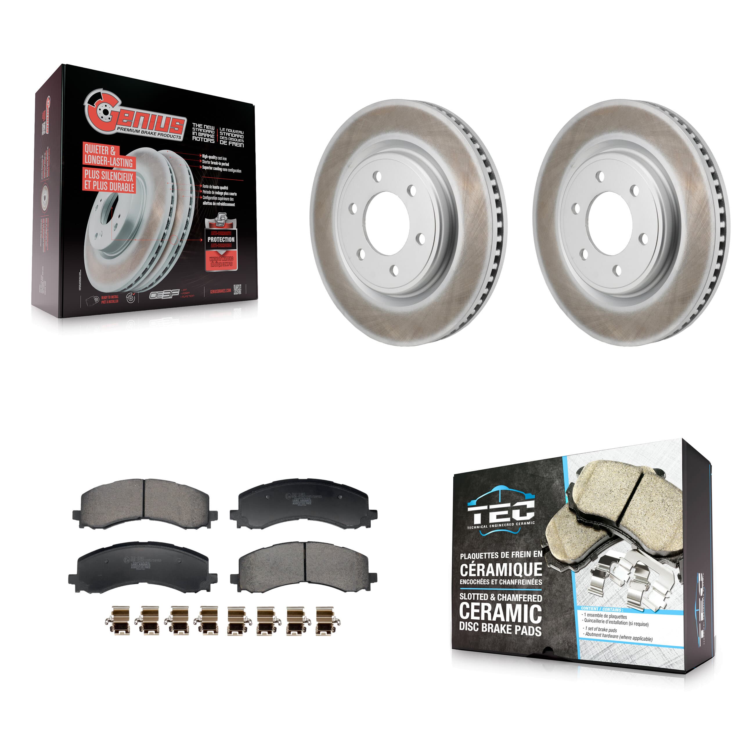 Transit Auto - KGT-103487 - Front Disc Brake Kits image 1
