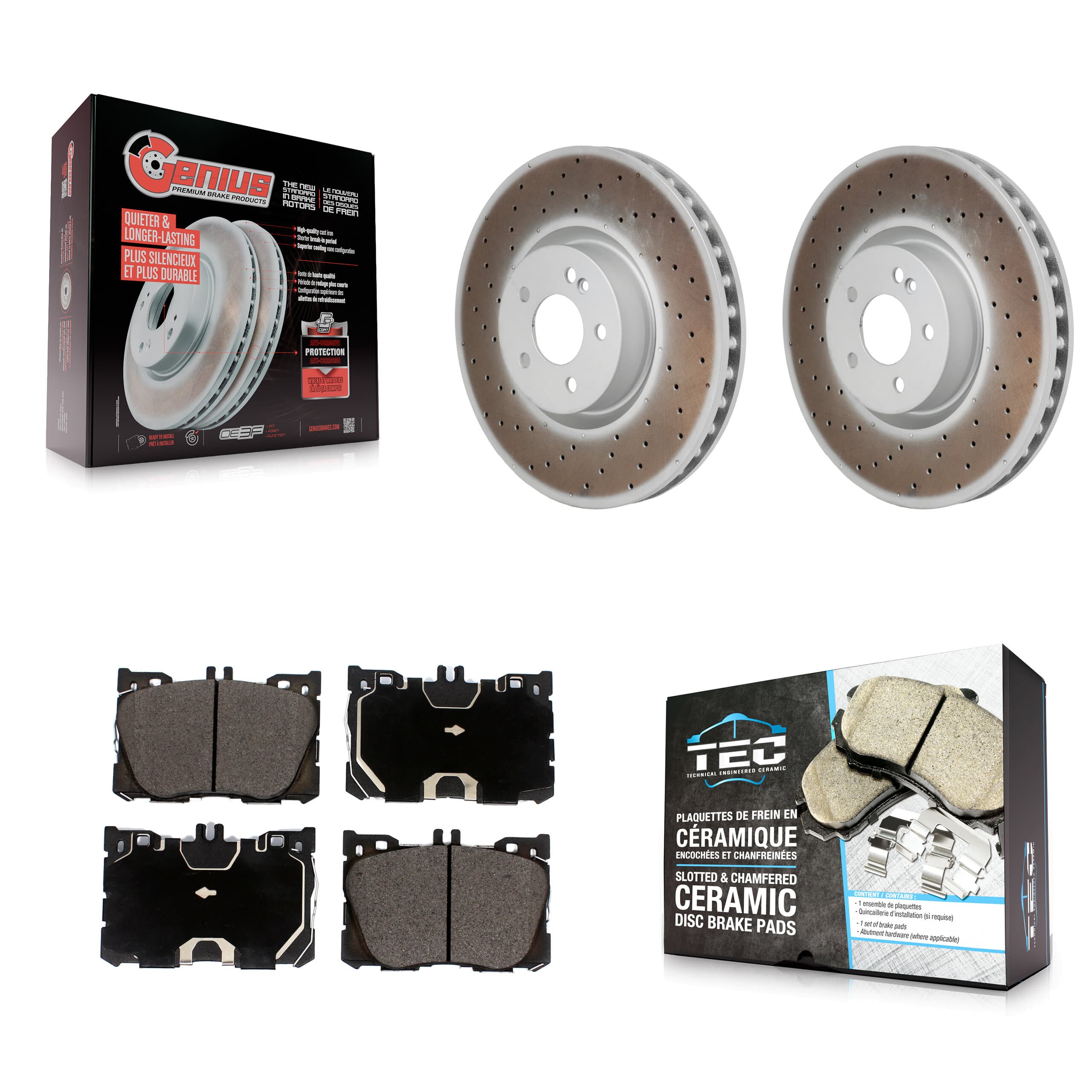 Transit Auto - KGT-103489 - Front Disc Brake Kits image 1
