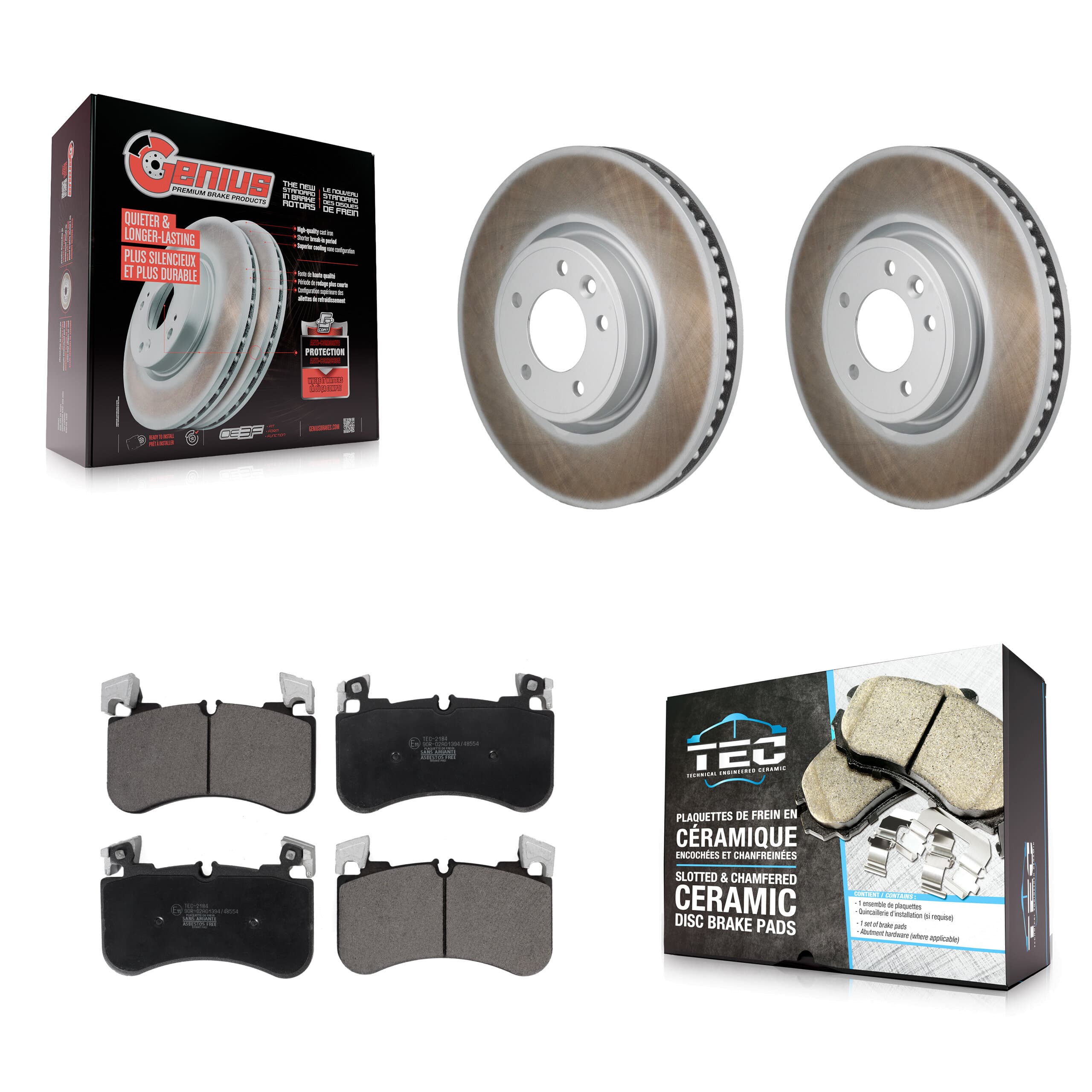 Transit Auto - KGT-103492 - Front Disc Brake Kits image 1