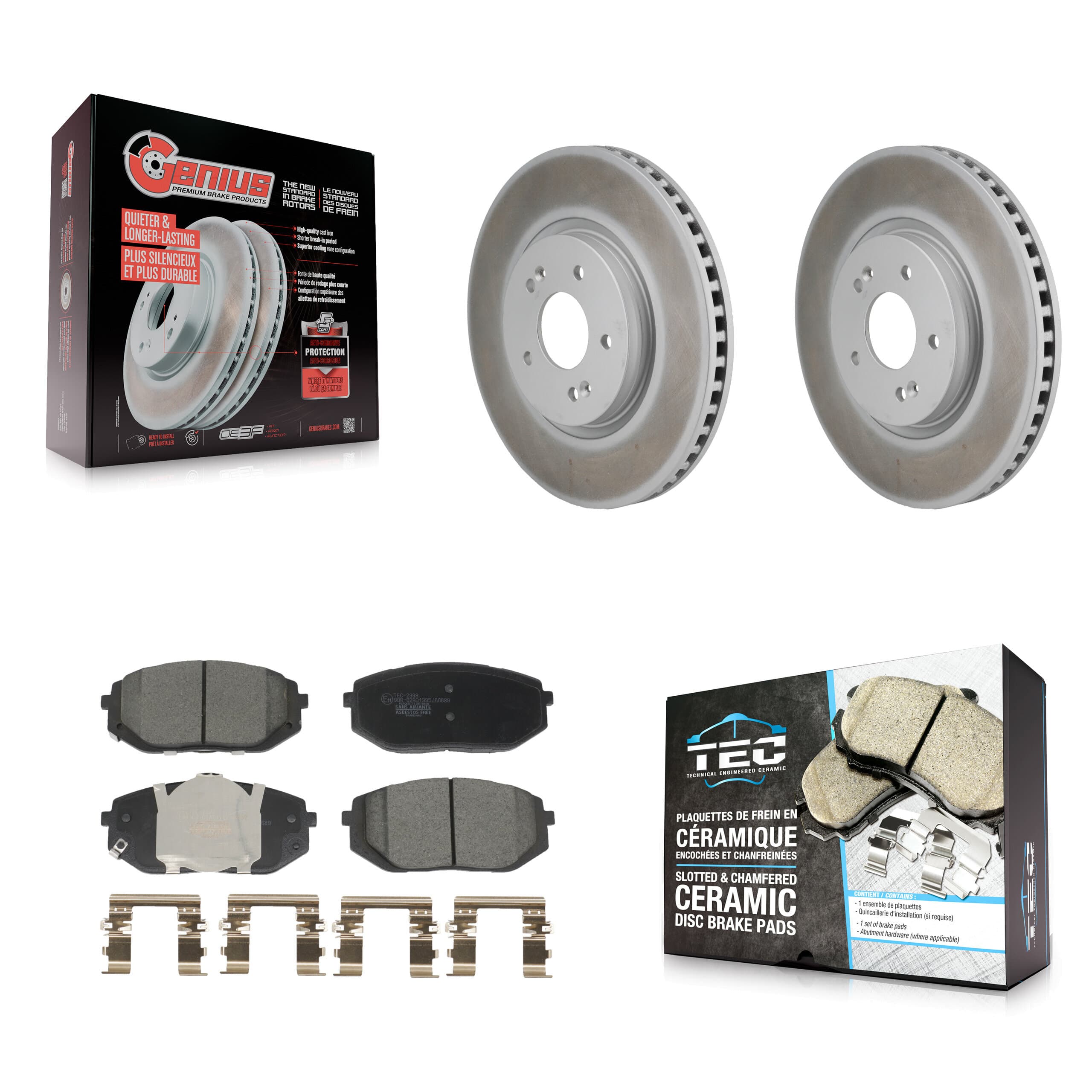 Transit Auto - KGT-103505 - Front Disc Brake Kits image 1