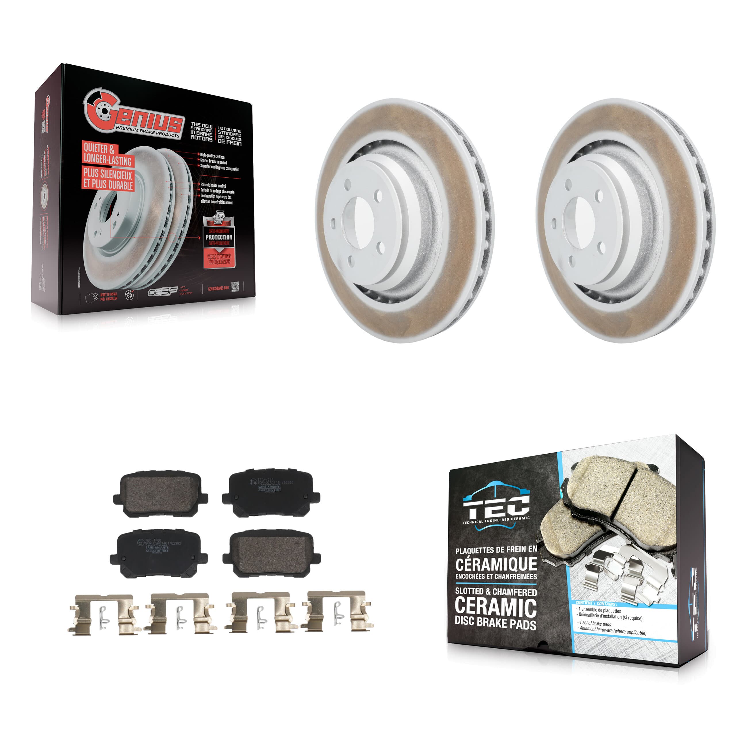 Transit Auto - KGT-103510 - Rear Disc Brake Kits image 1