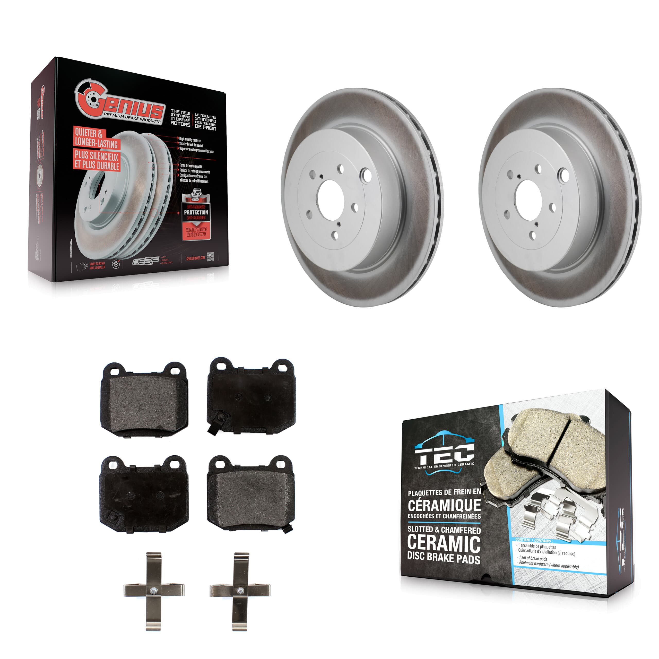 Transit Auto - KGT-103514 - Rear Disc Brake Kits image 1