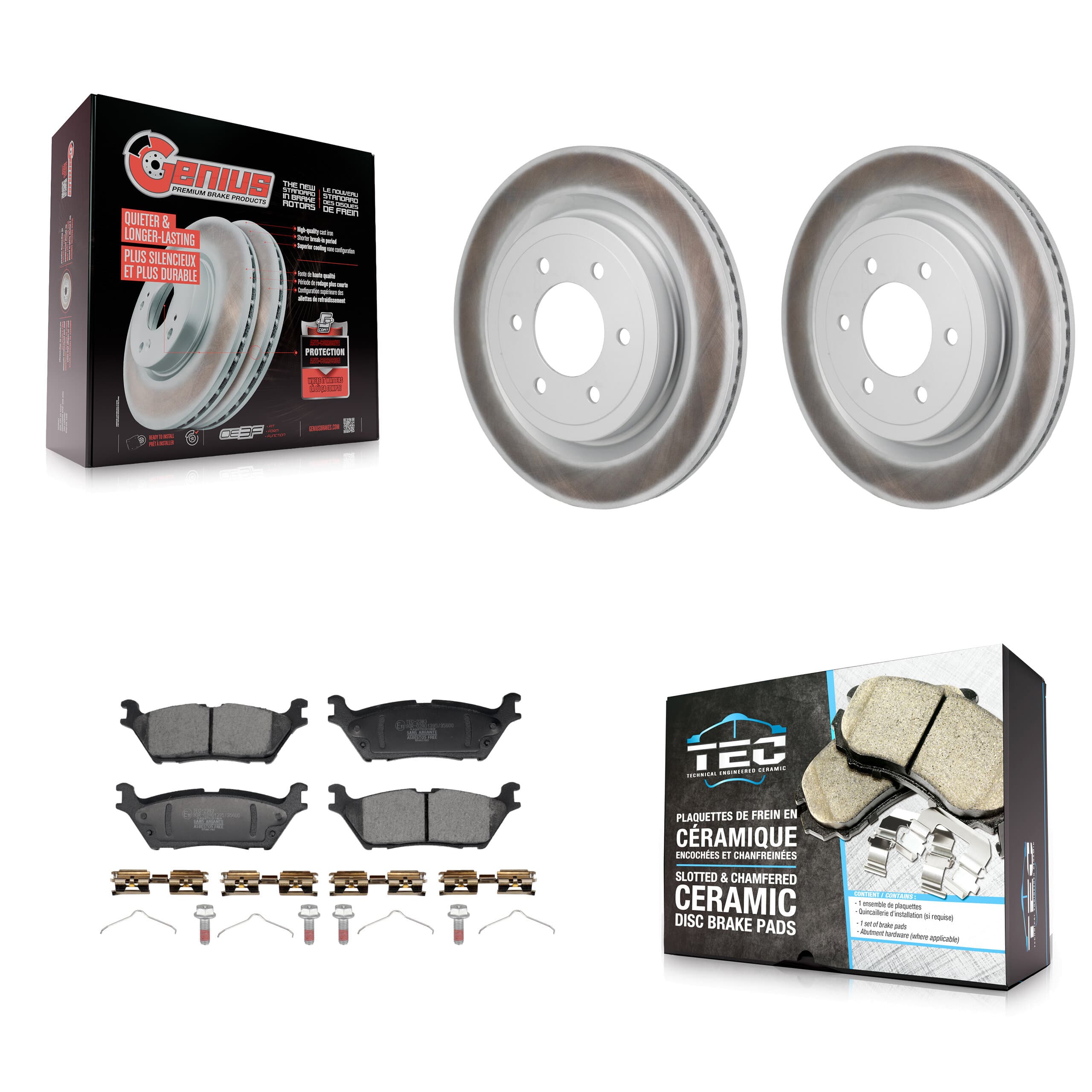 Transit Auto - KGT-103532 - Rear Disc Brake Kits image 1