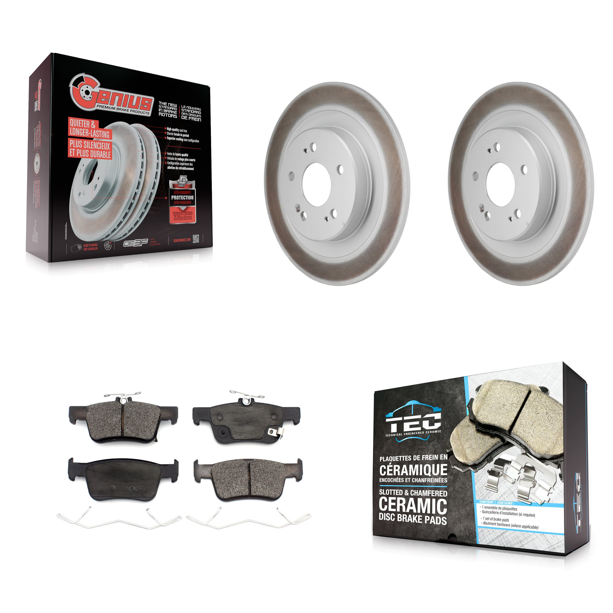 Transit Auto - KGT-103563 - Rear Disc Brake Kits image 1