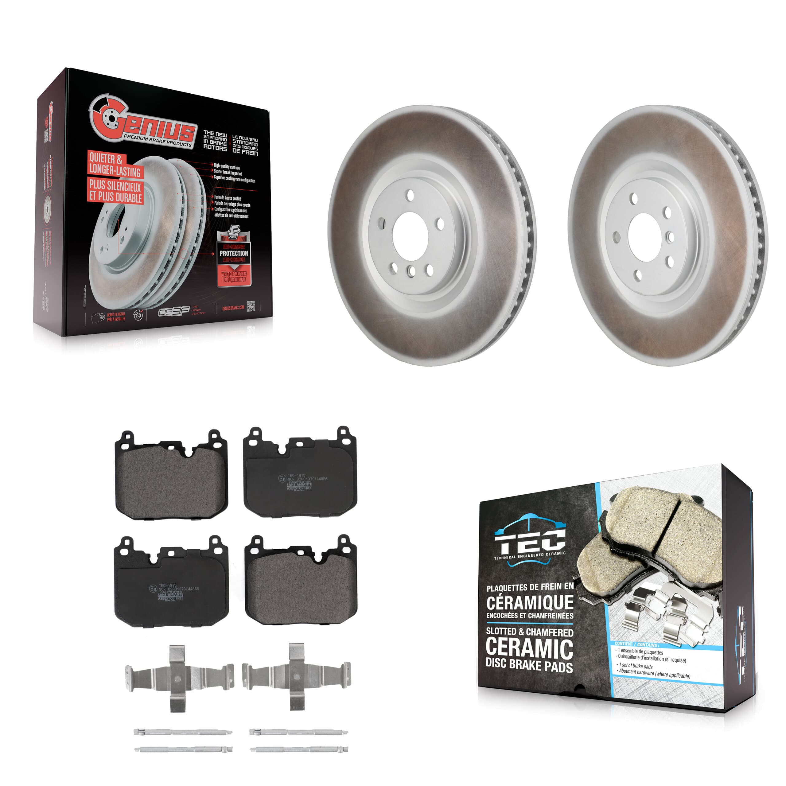Transit Auto - KGT-103615 - Front Disc Brake Kits image 1