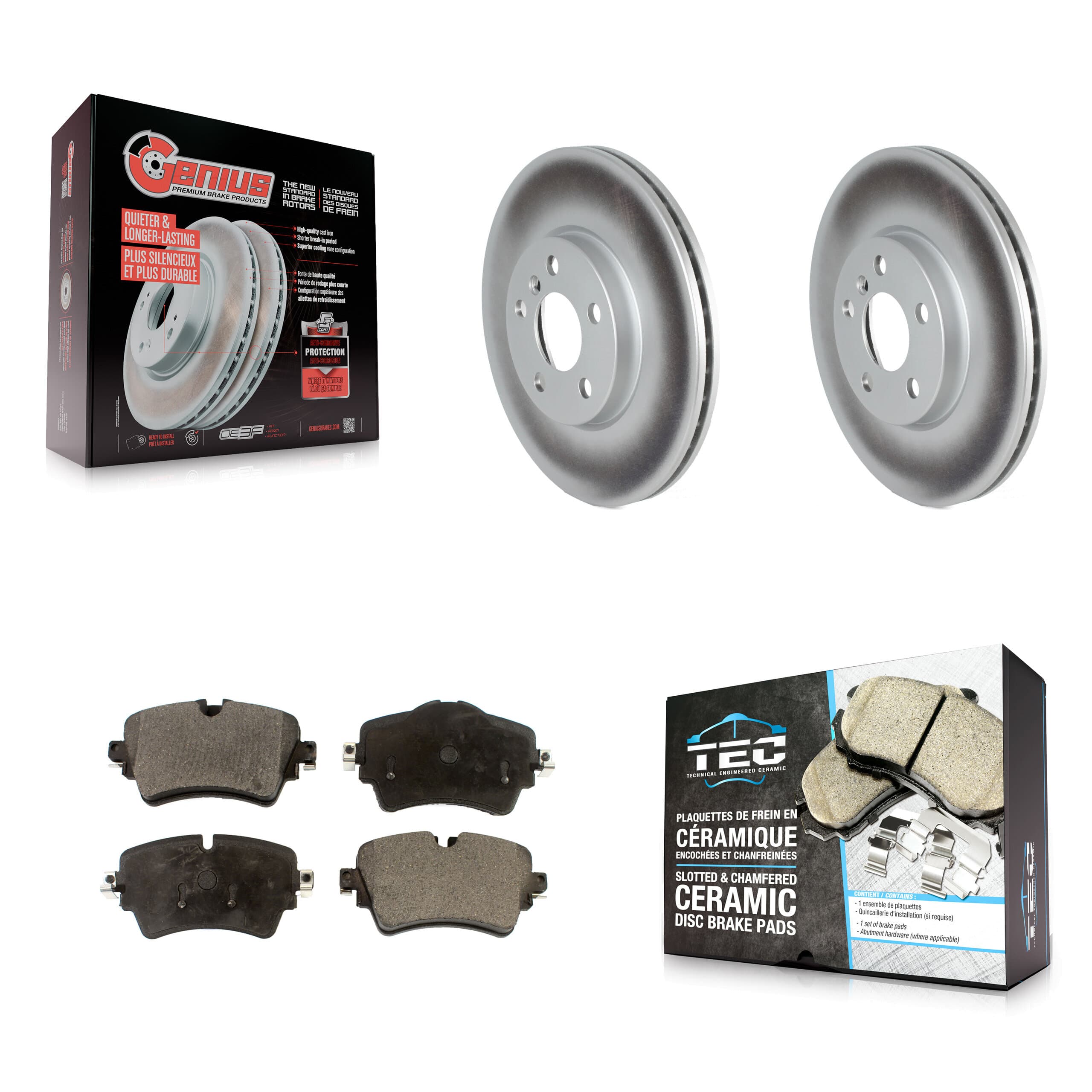Transit Auto - KGT-104311 - Front Disc Brake Kits image 1