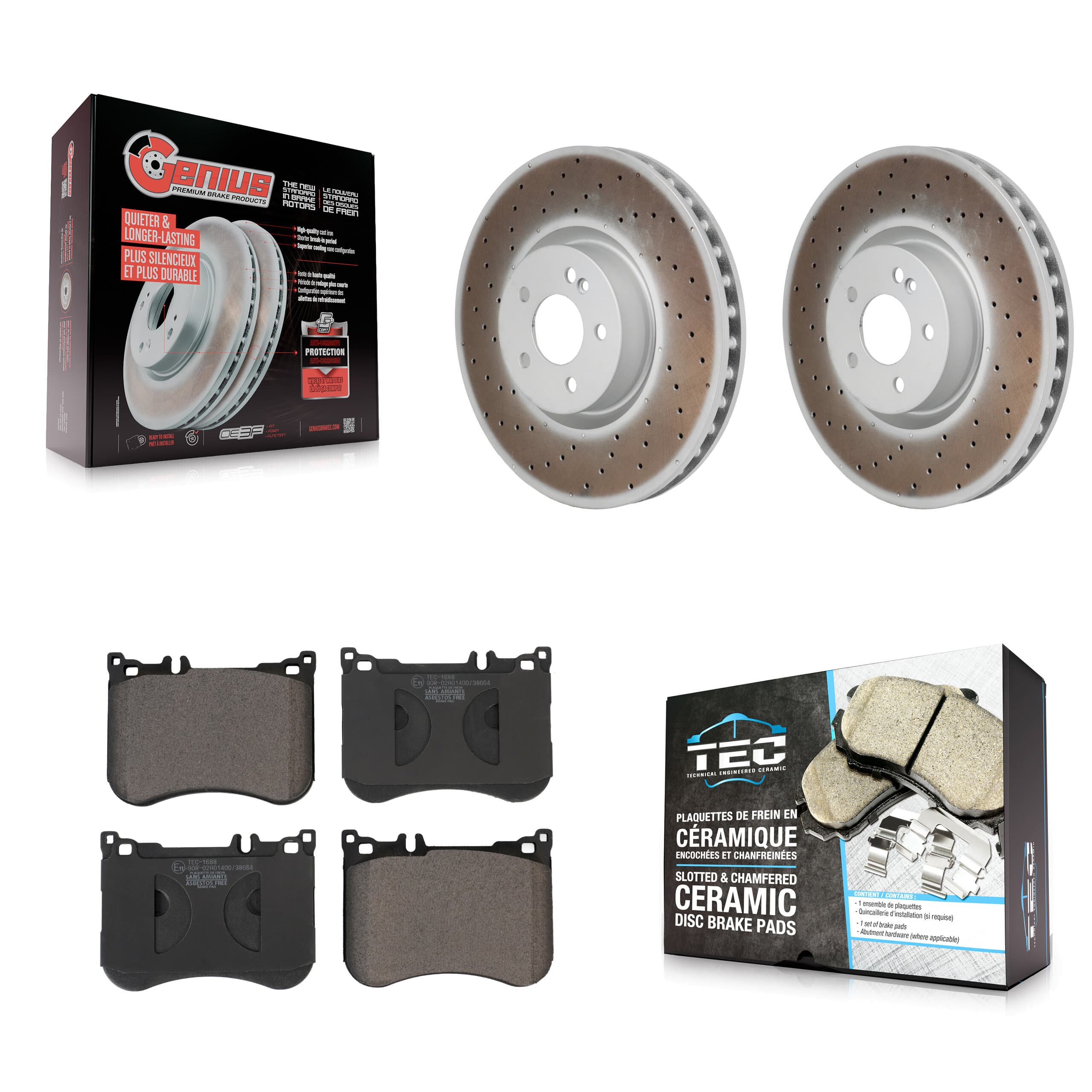 Transit Auto - KGT-104330 - Front Disc Brake Kits image 1