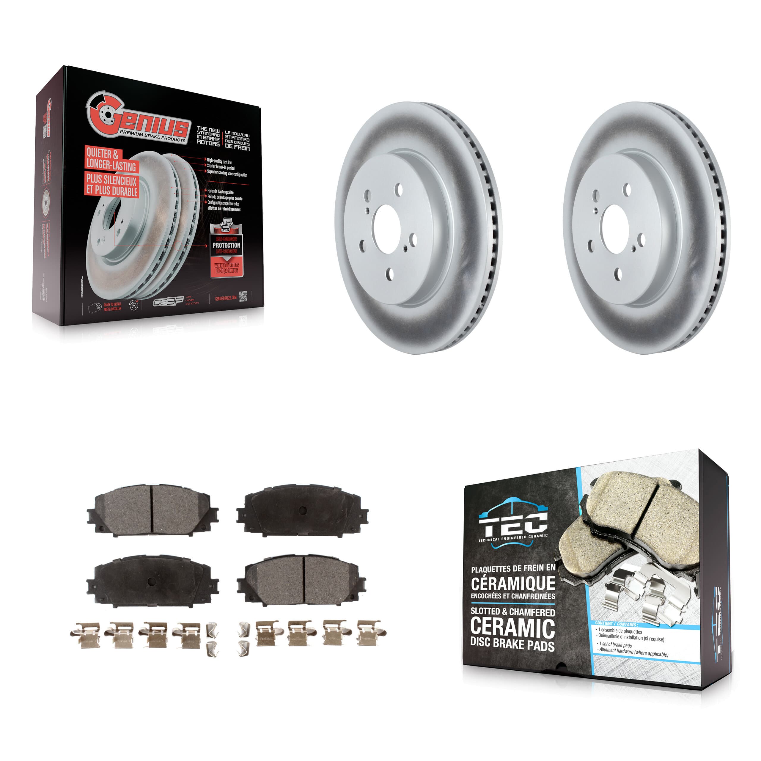 Transit Auto - KGT-104332 - Front Disc Brake Kits image 1