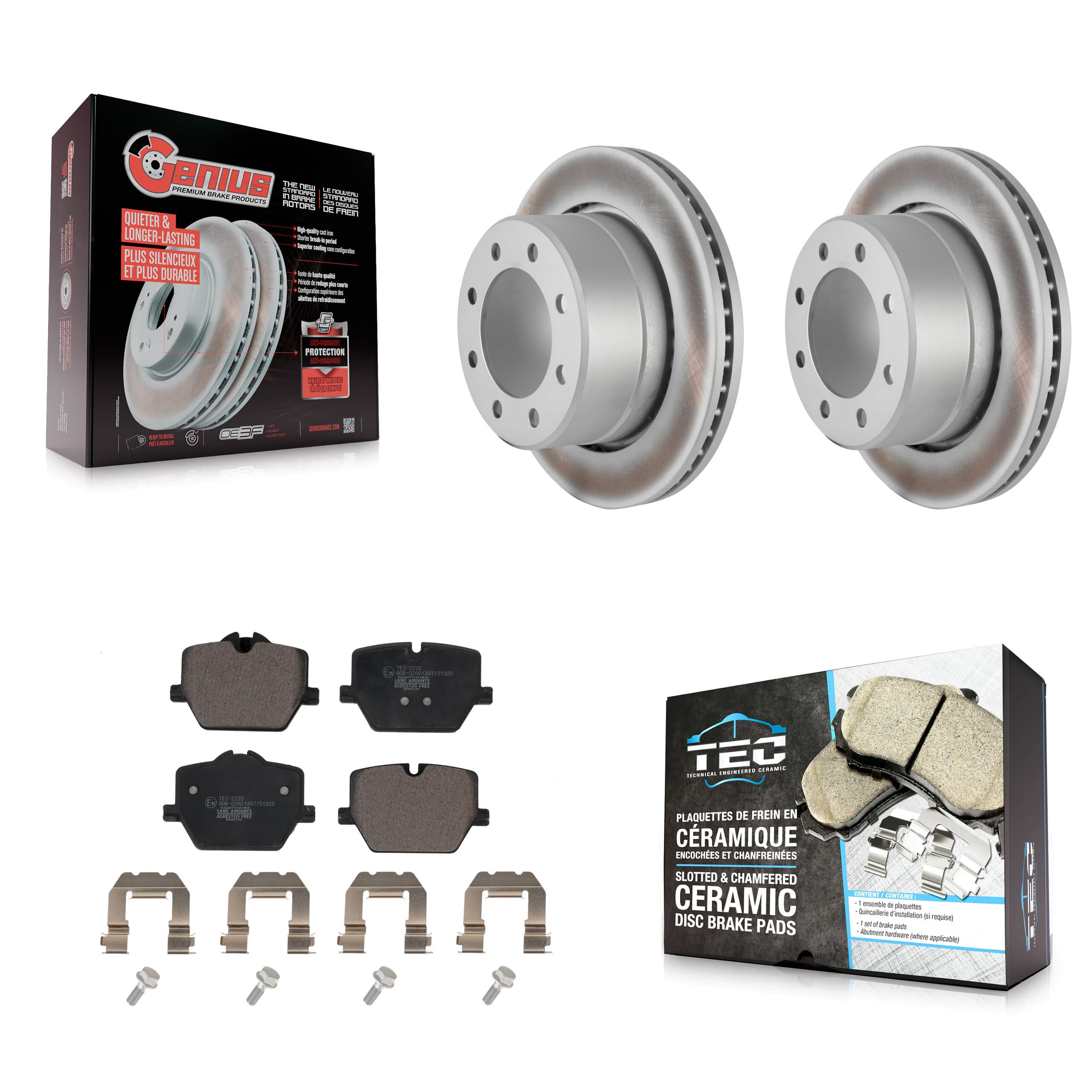 Transit Auto - KGT-104352 - Rear Disc Brake Kits image 1