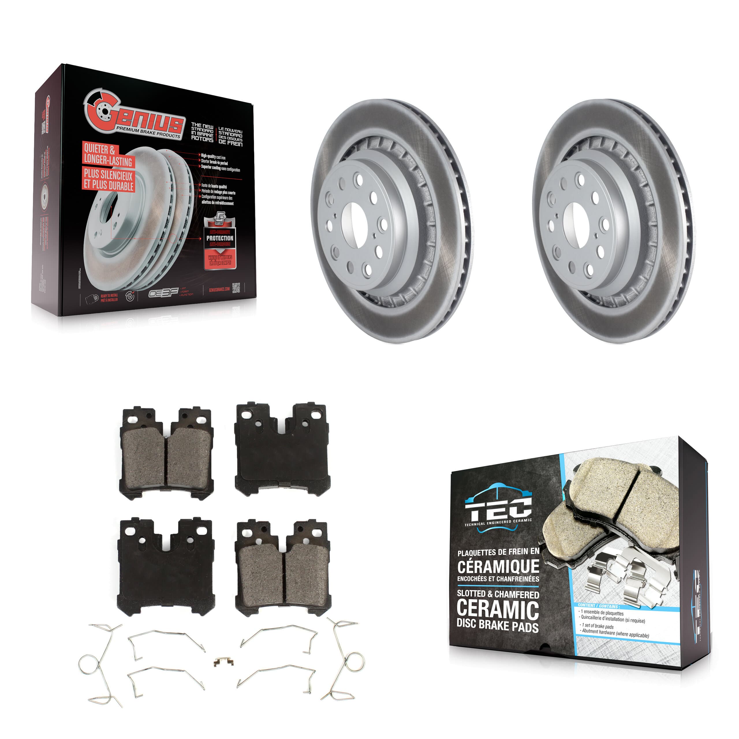 Transit Auto - KGT-104406 - Rear Disc Brake Kits image 1