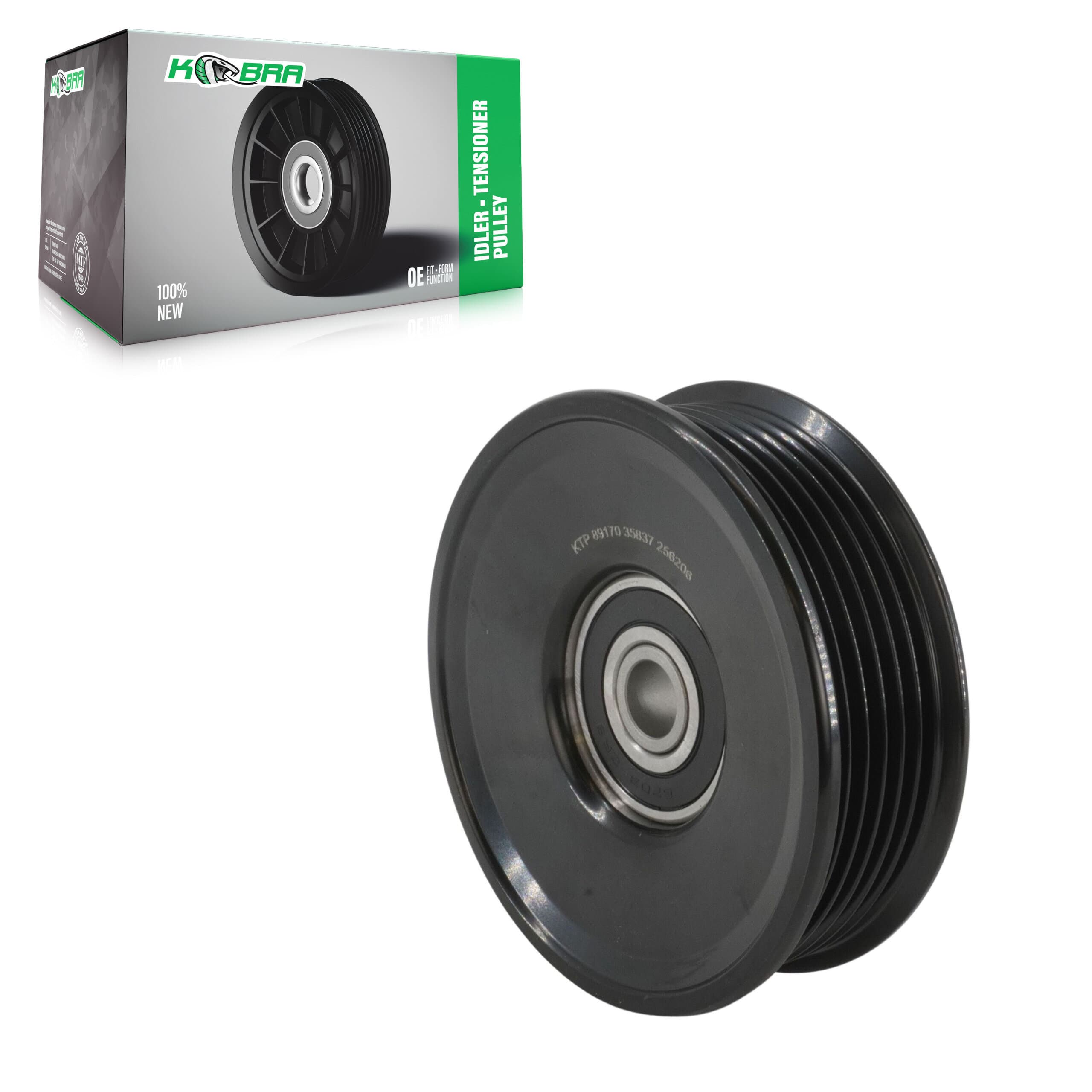 Kobra - KTP-89170 - Grooved Pulley Accessory Drive Belt Idler Pulley image 1