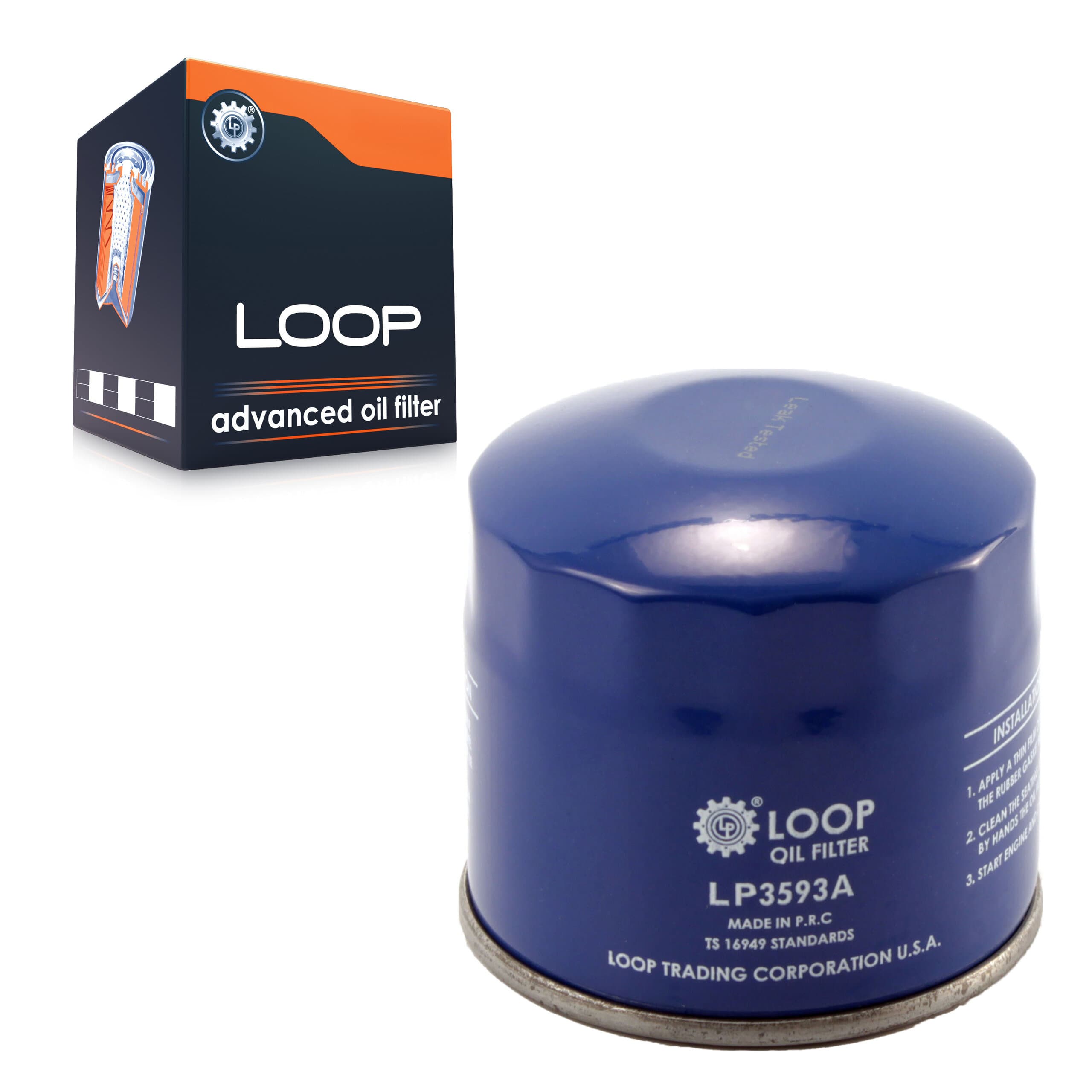 LOOP - LOP-LP3593A - Engine Oil Filter image 1