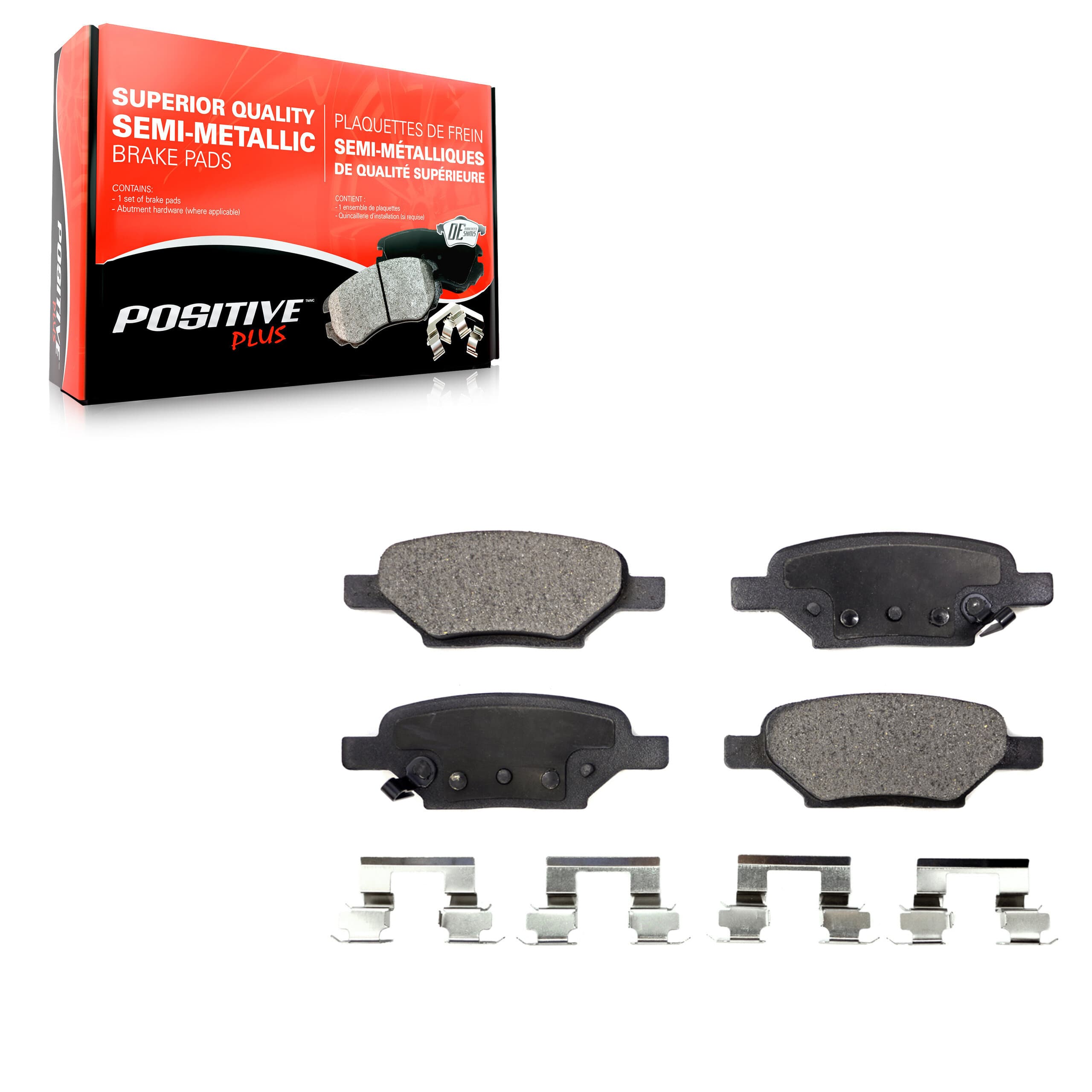 Positive Plus - PPF-D1033 - Rear Disc Brake Pad image 1