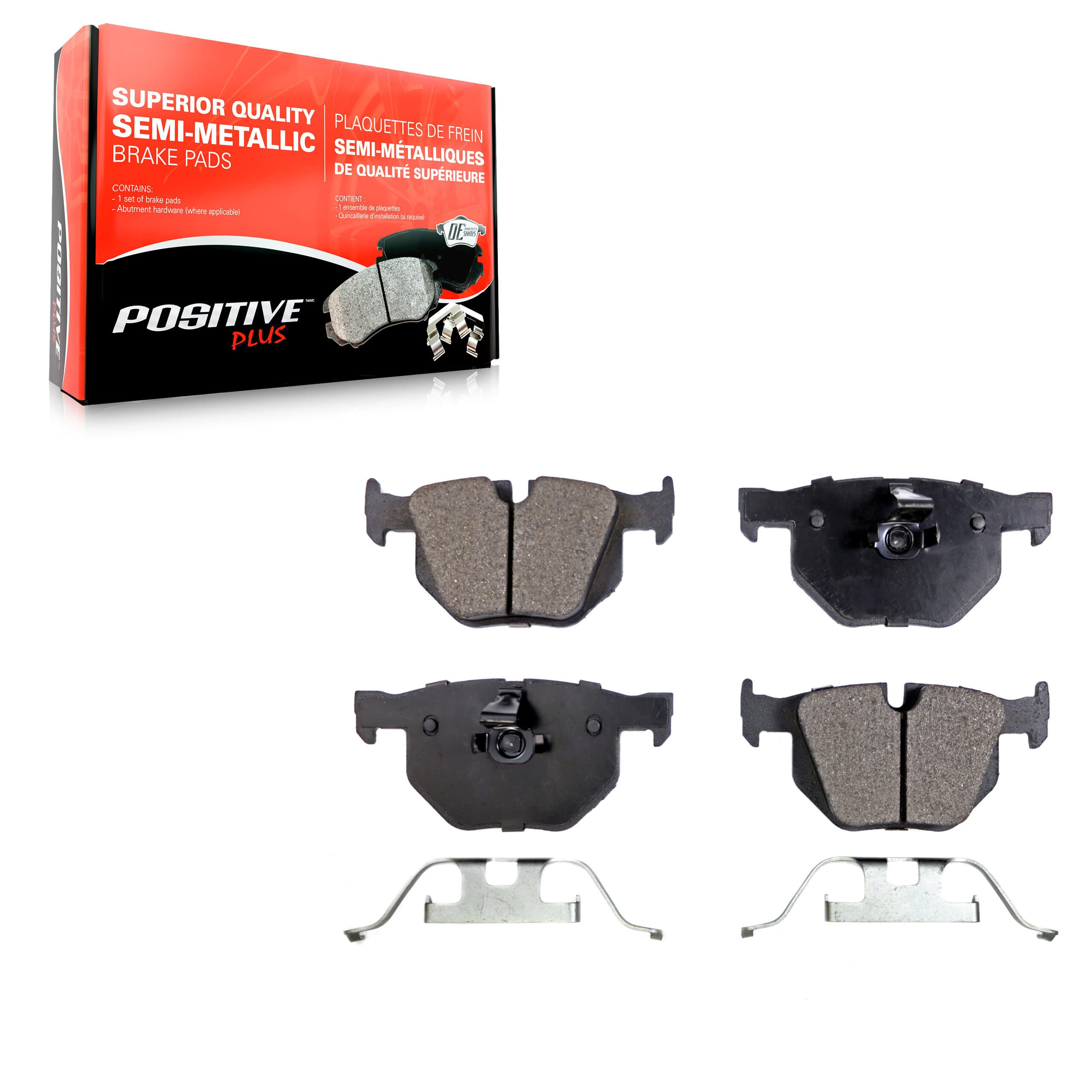 Positive Plus - PPF-D1042 - Rear Disc Brake Pad image 1