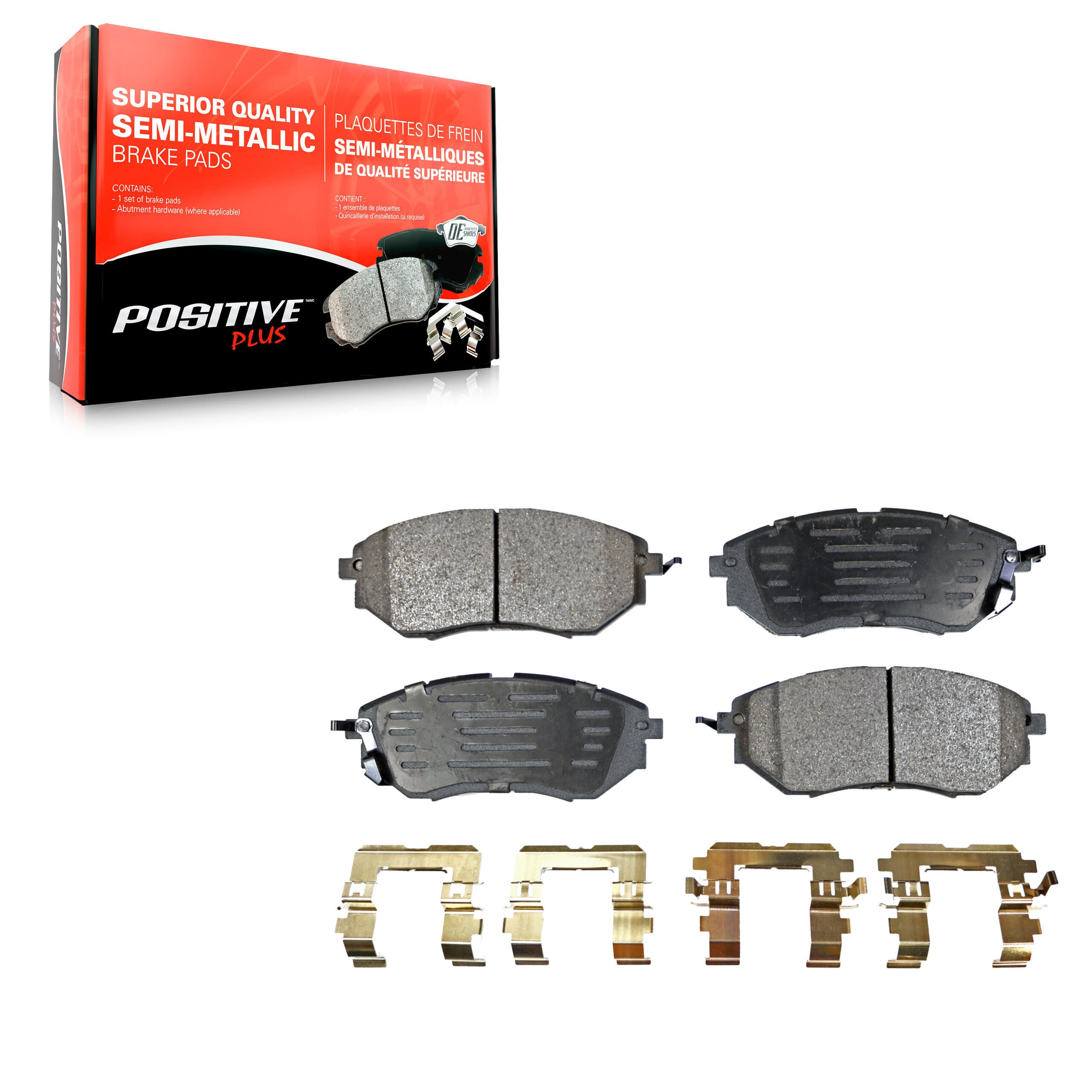 Positive Plus - PPF-D1078 - Front Disc Brake Pad image 1