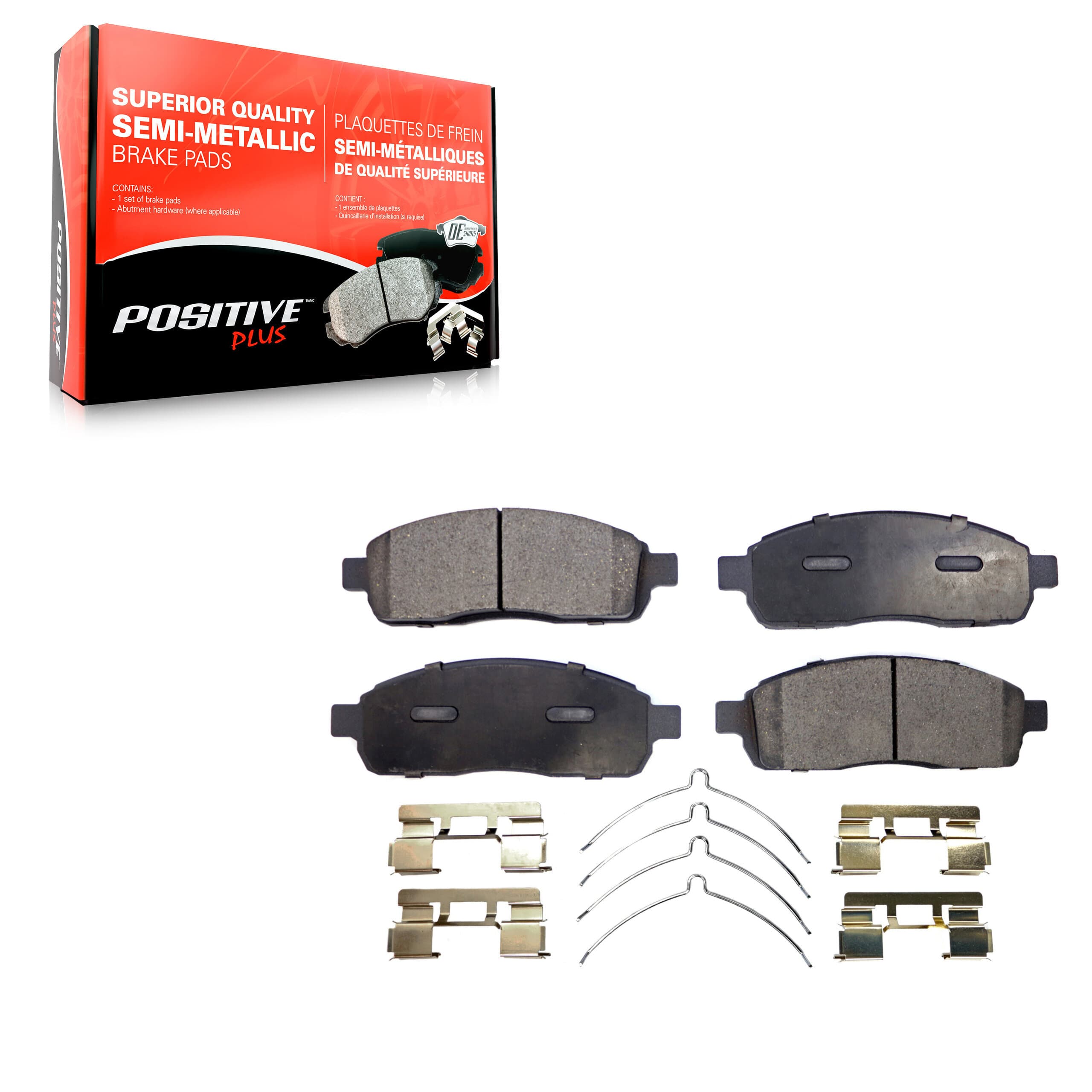 Positive Plus - PPF-D1083 - Front Disc Brake Pad image 1