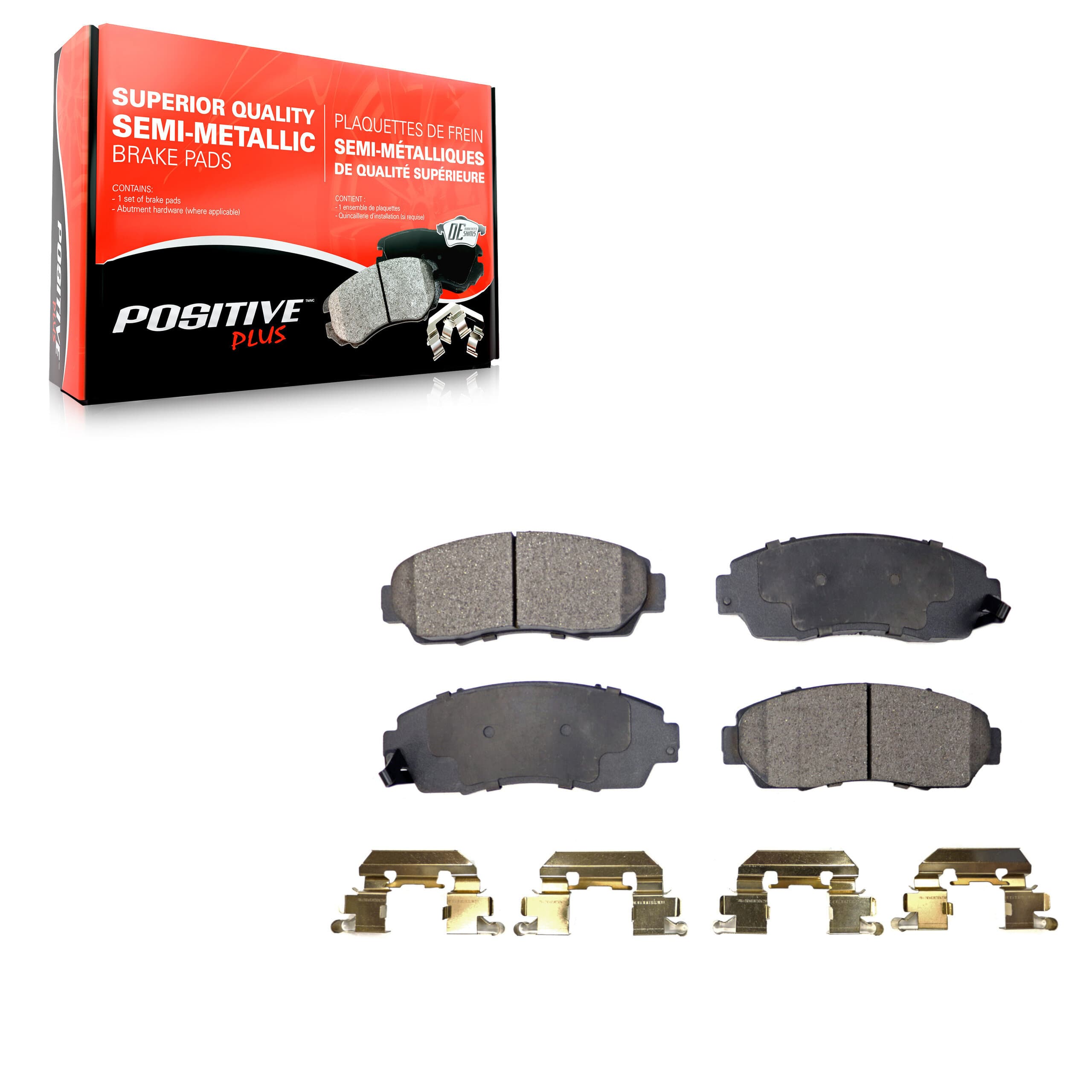 Positive Plus - PPF-D1089 - Front Disc Brake Pad image 1