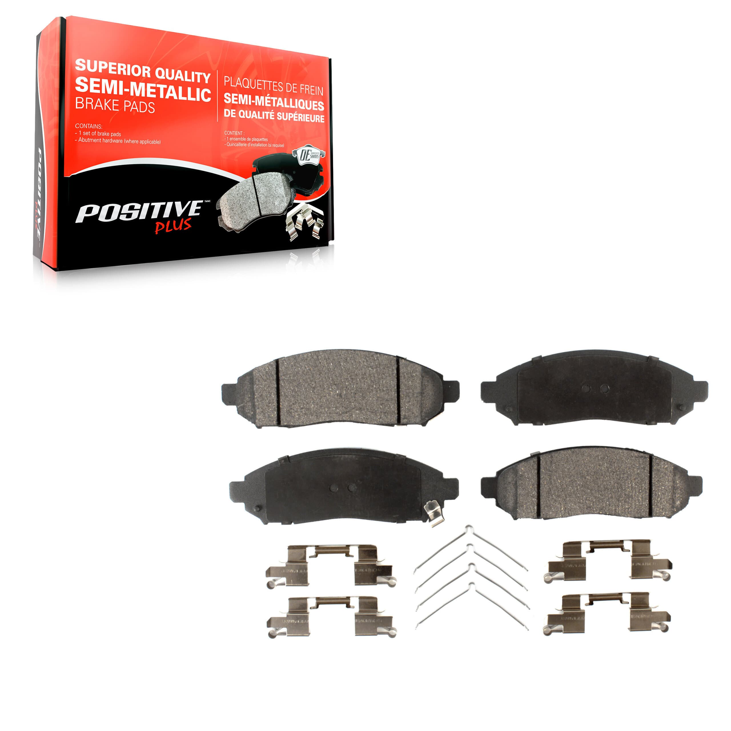 Positive Plus - PPF-D1094 - Front Disc Brake Pad image 1