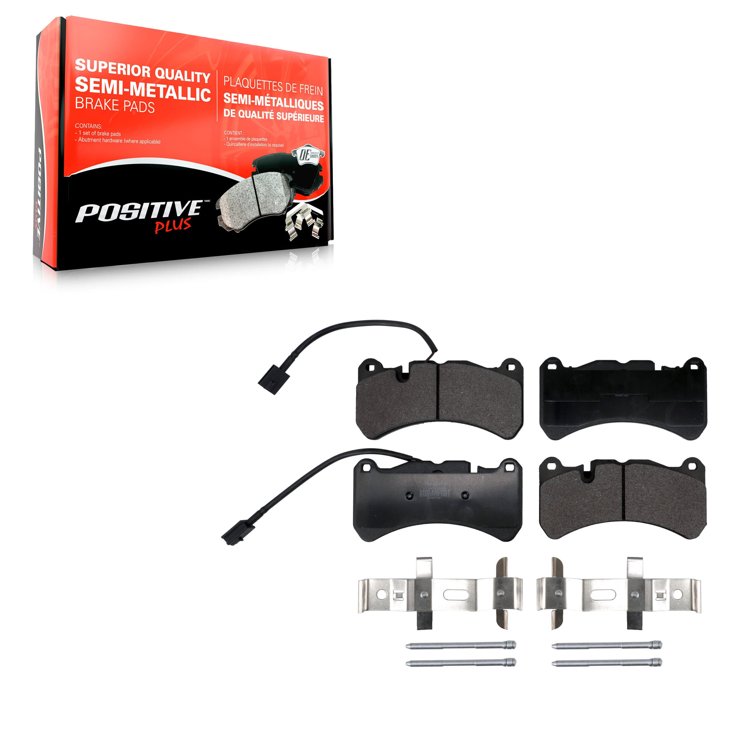 Positive Plus - PPF-D1116 - Front Disc Brake Pad image 1
