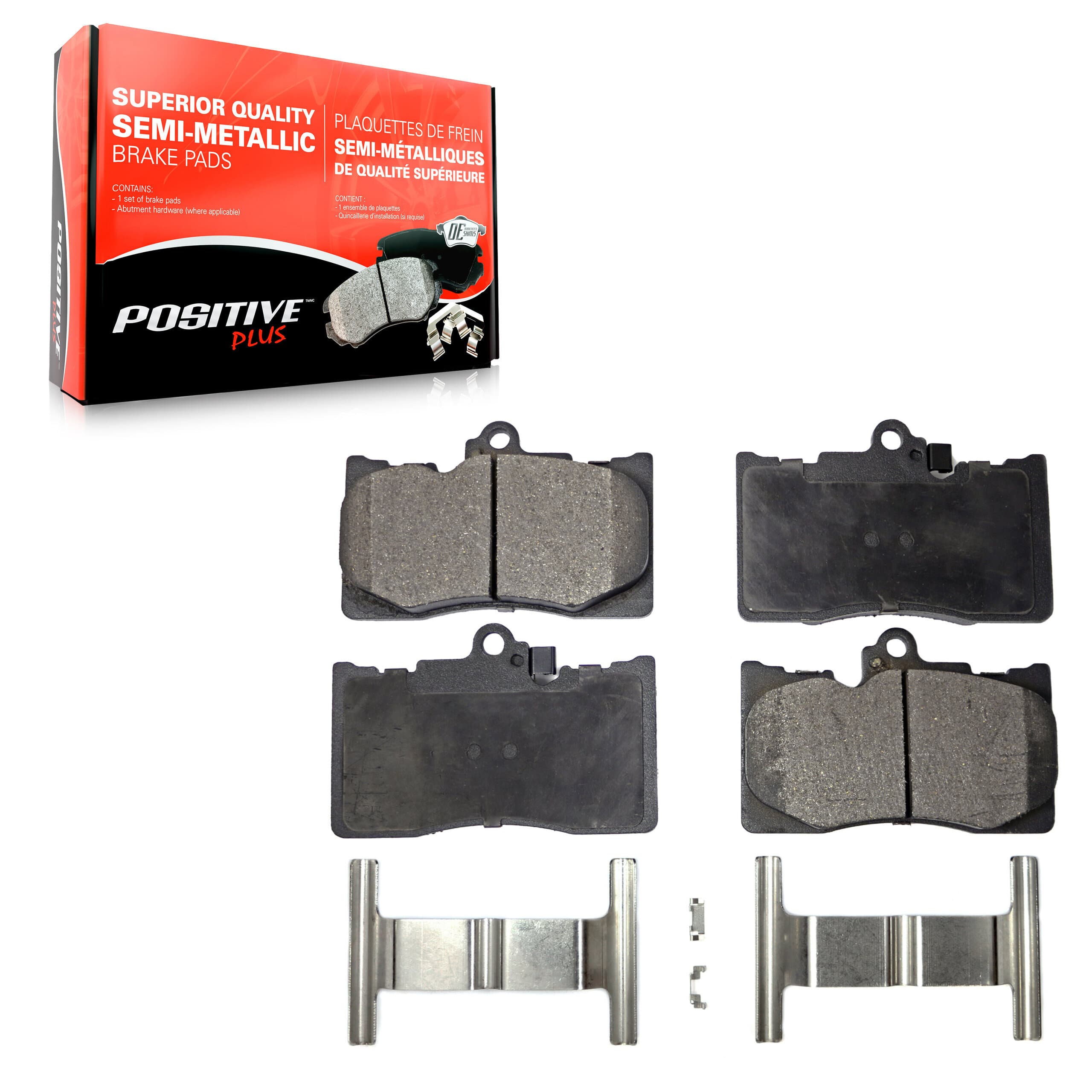Positive Plus - PPF-D1118 - Front Disc Brake Pad image 1