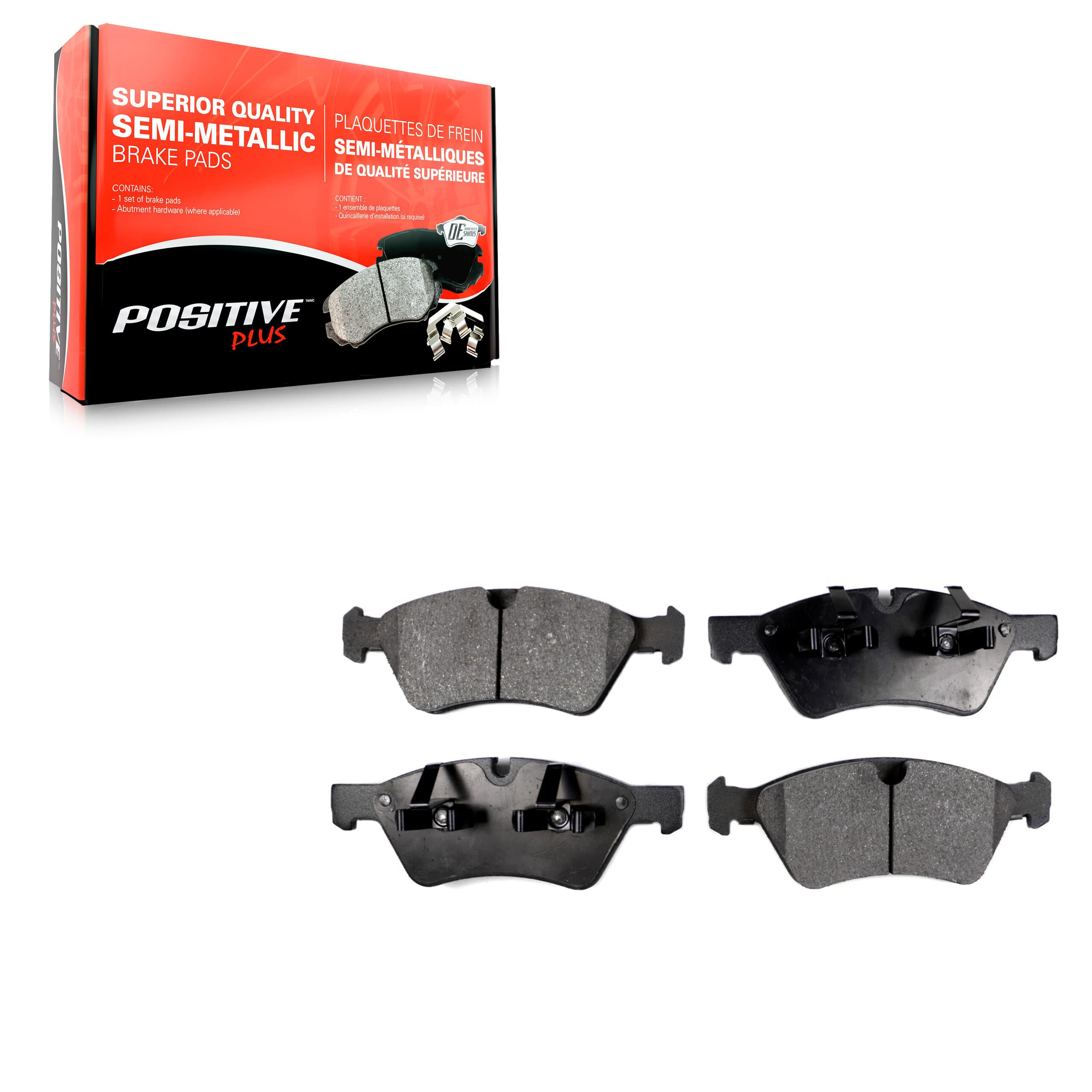 Positive Plus - PPF-D1123 - Front Disc Brake Pad image 1