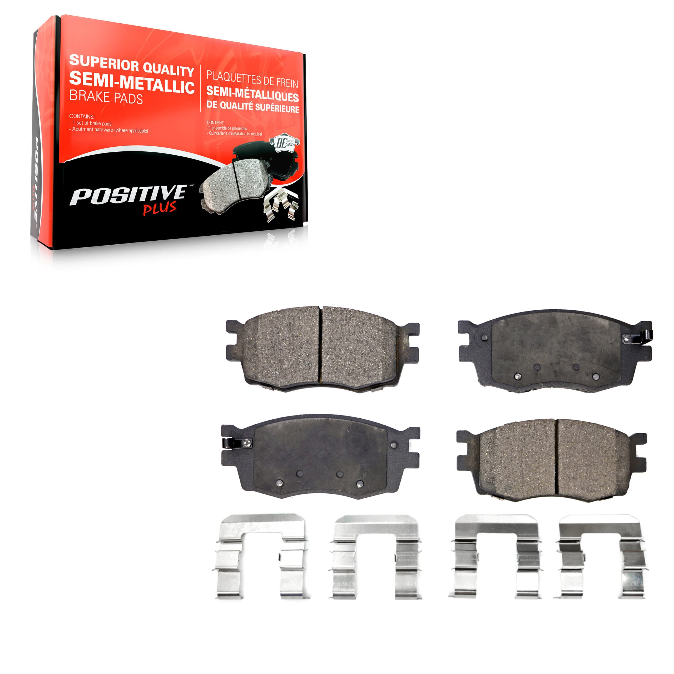 Positive Plus - PPF-D1156 - Front Disc Brake Pad image 1
