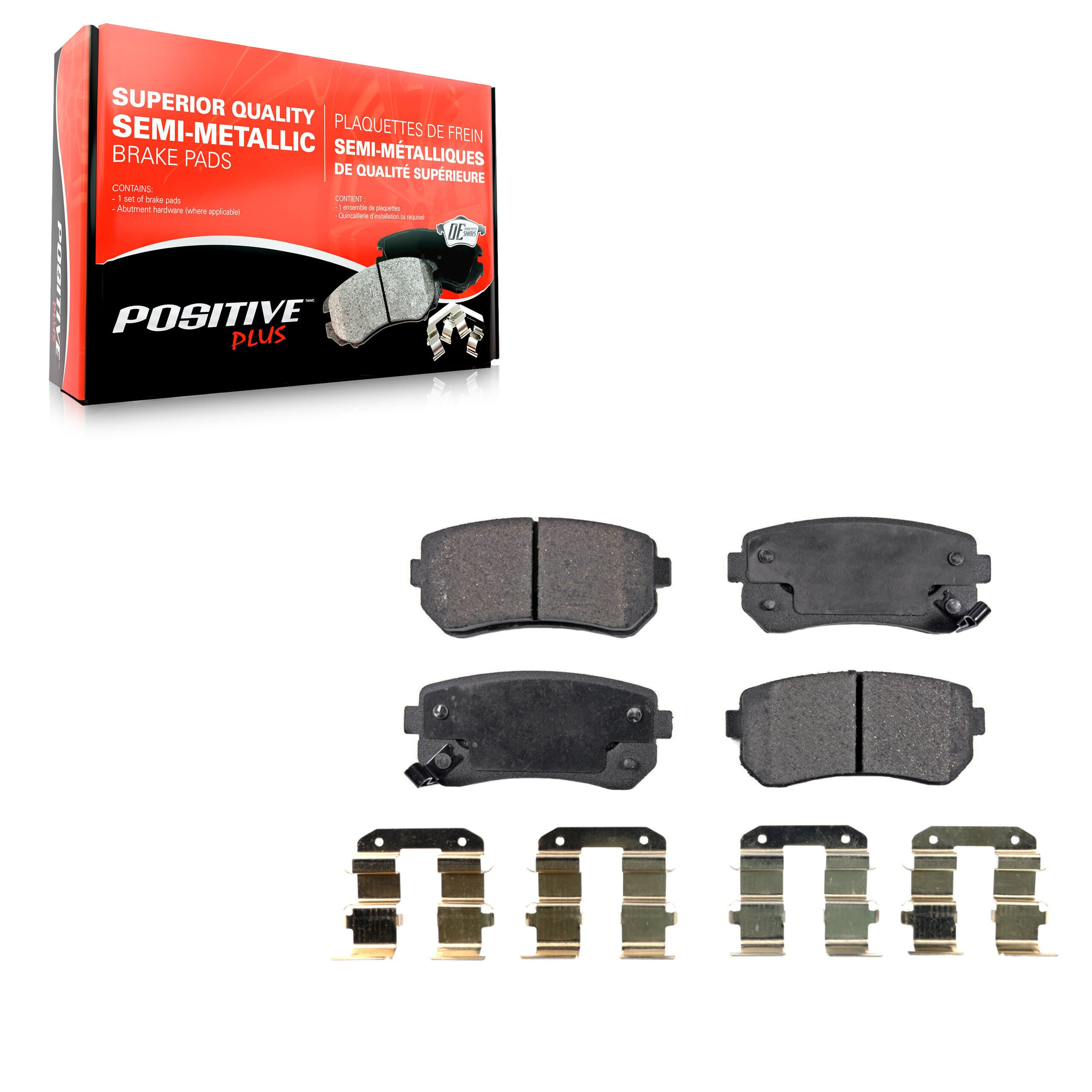 Positive Plus - PPF-D1157 - Rear Disc Brake Pad image 1