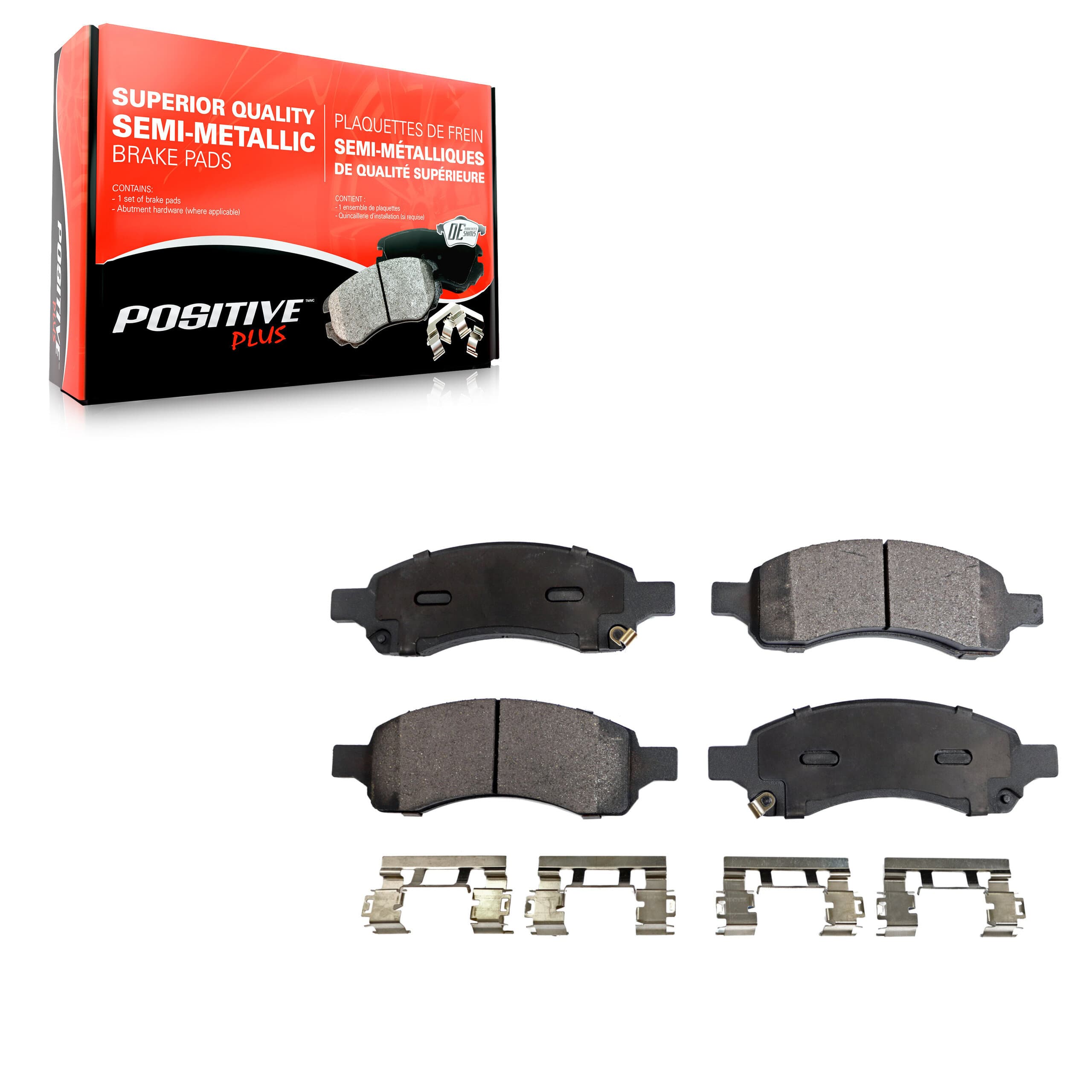 Positive Plus - PPF-D1169A - Front Disc Brake Pad image 1