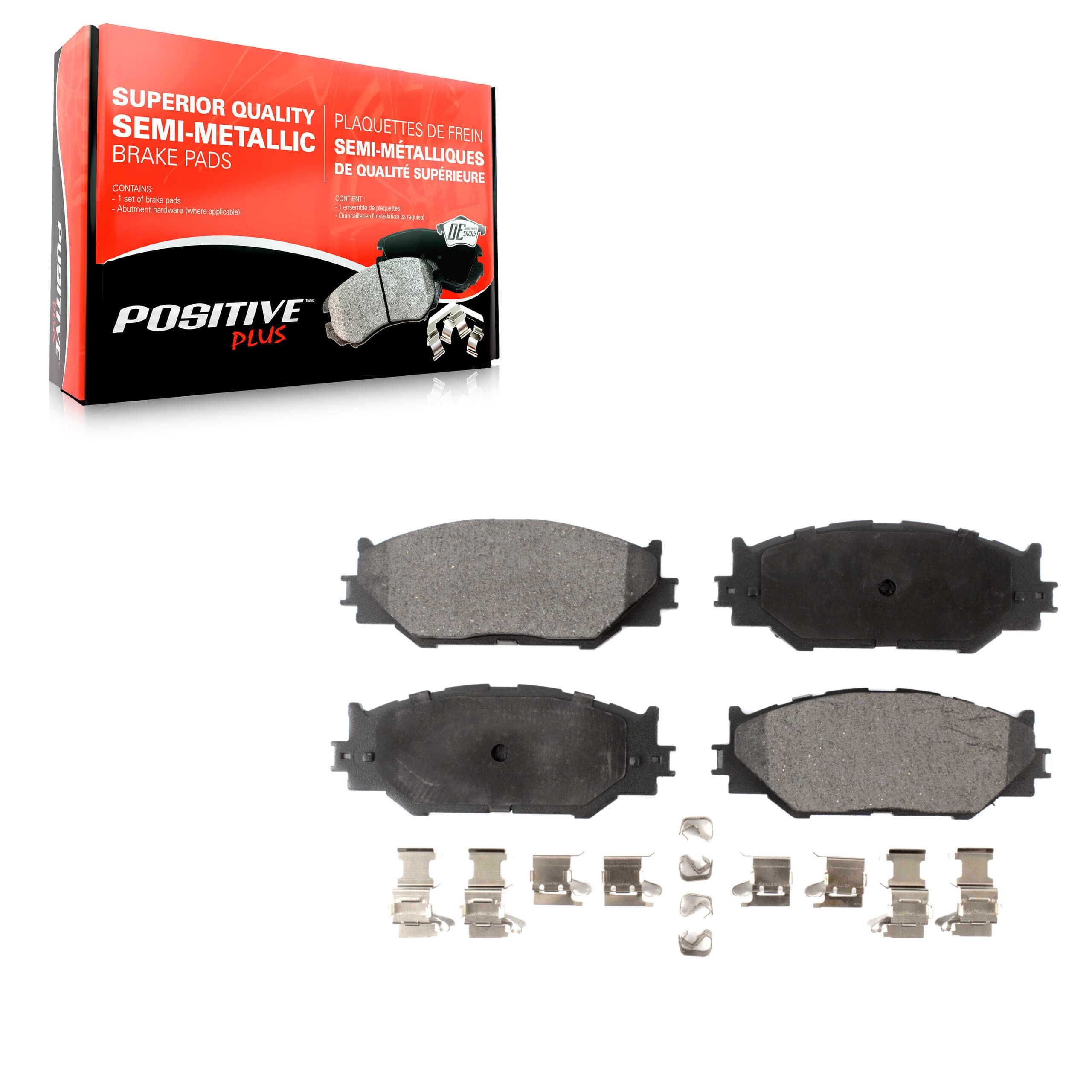 Positive Plus - PPF-D1178 - Front Disc Brake Pad image 1
