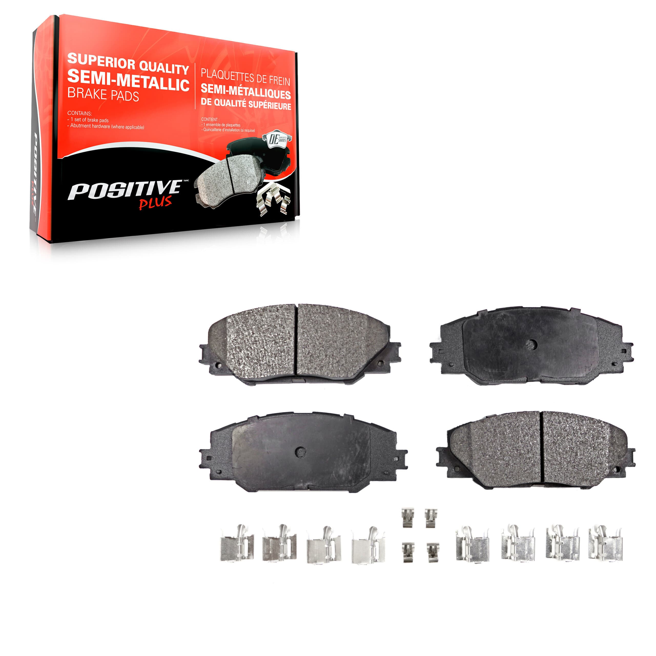 Positive Plus - PPF-D1211 - Front Disc Brake Pad image 1